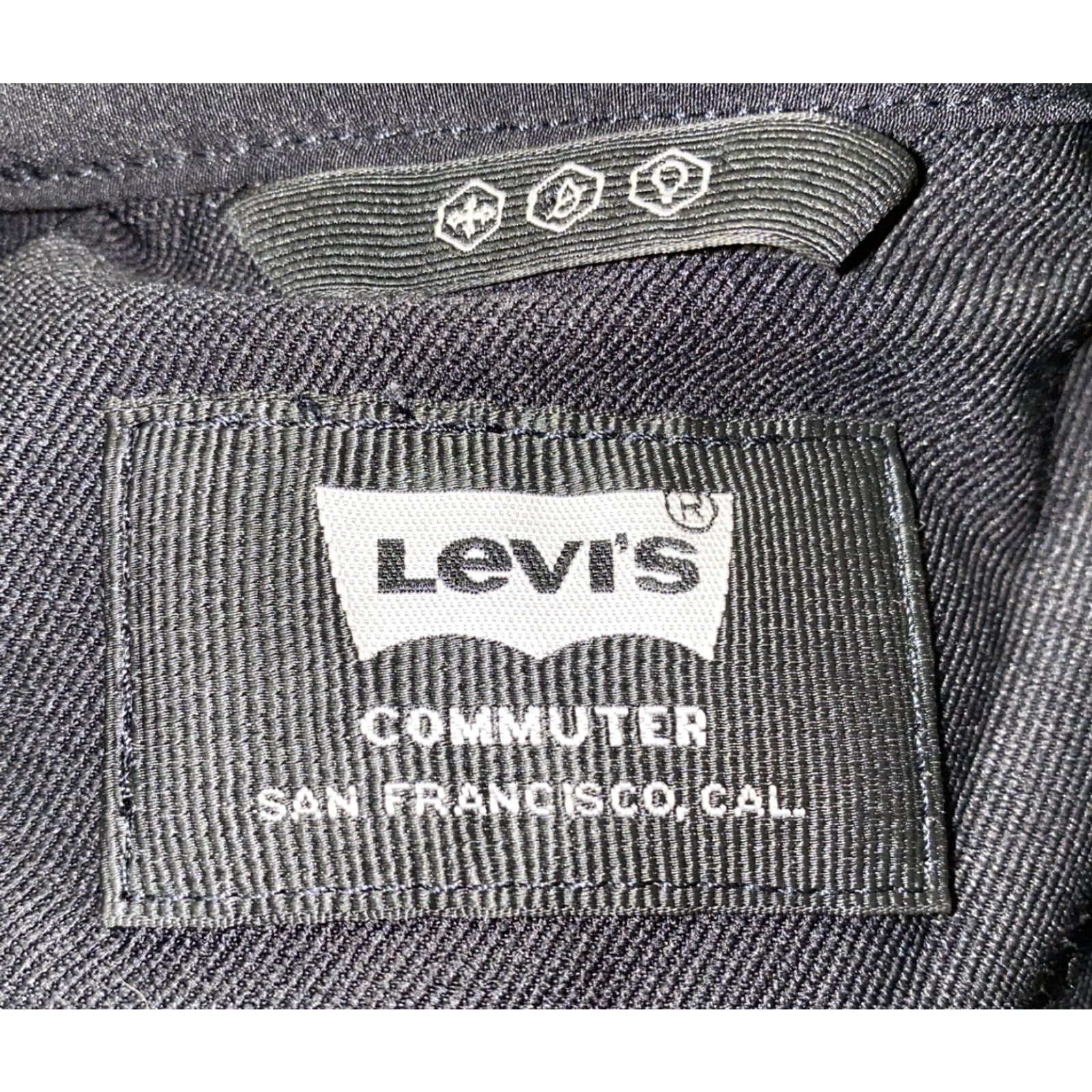 Levi's Levi’s Mens Black Long Sleeve Snap Button Shirt Size L Size US L / EU 52-54 / 3 - 6 Thumbnail