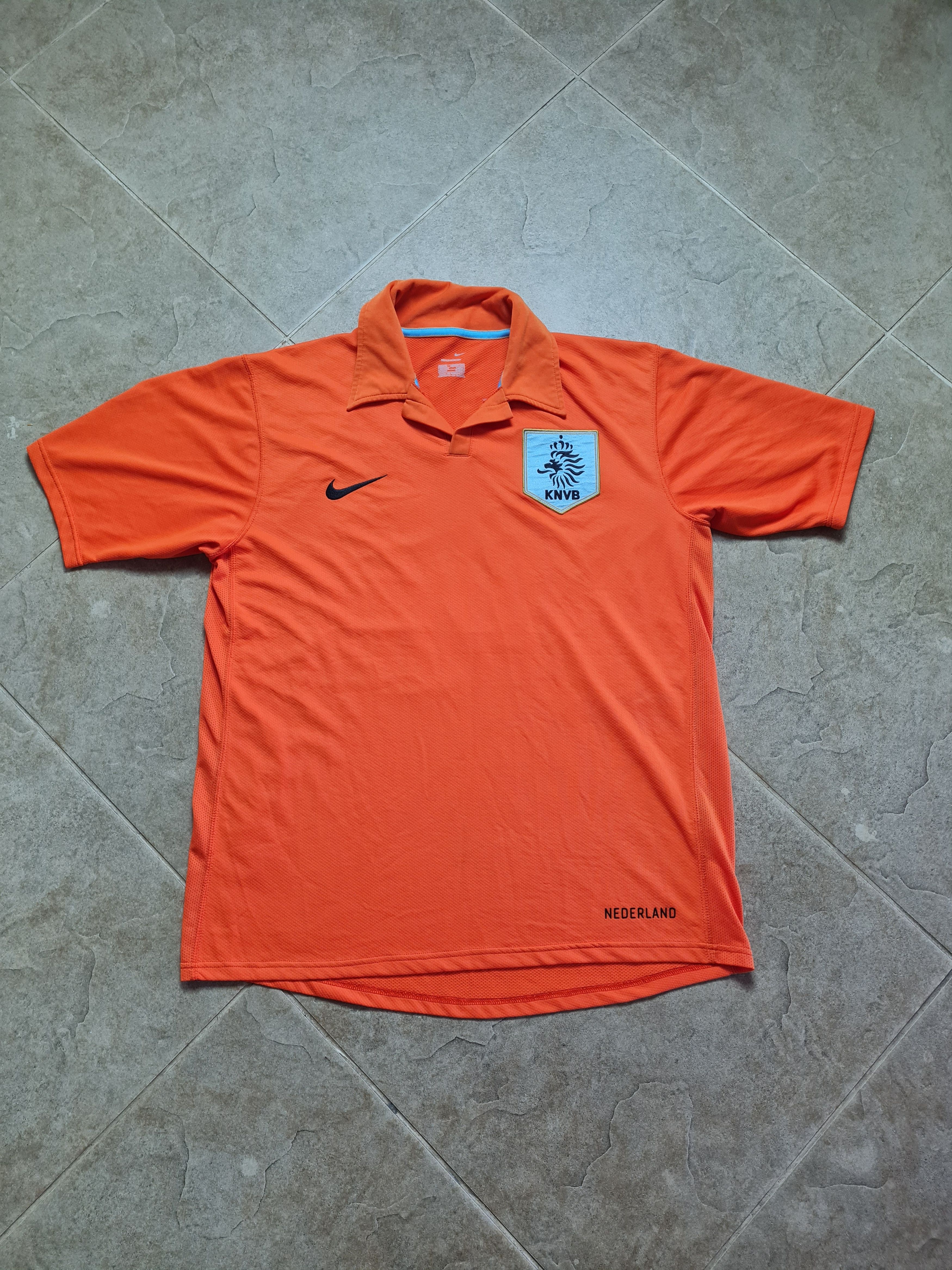 Nike Jersey Netherlands Home Shirt 2006 - 2008#5 Baas U21Nike Size US S / EU 44-46 / 1 - 8 Thumbnail