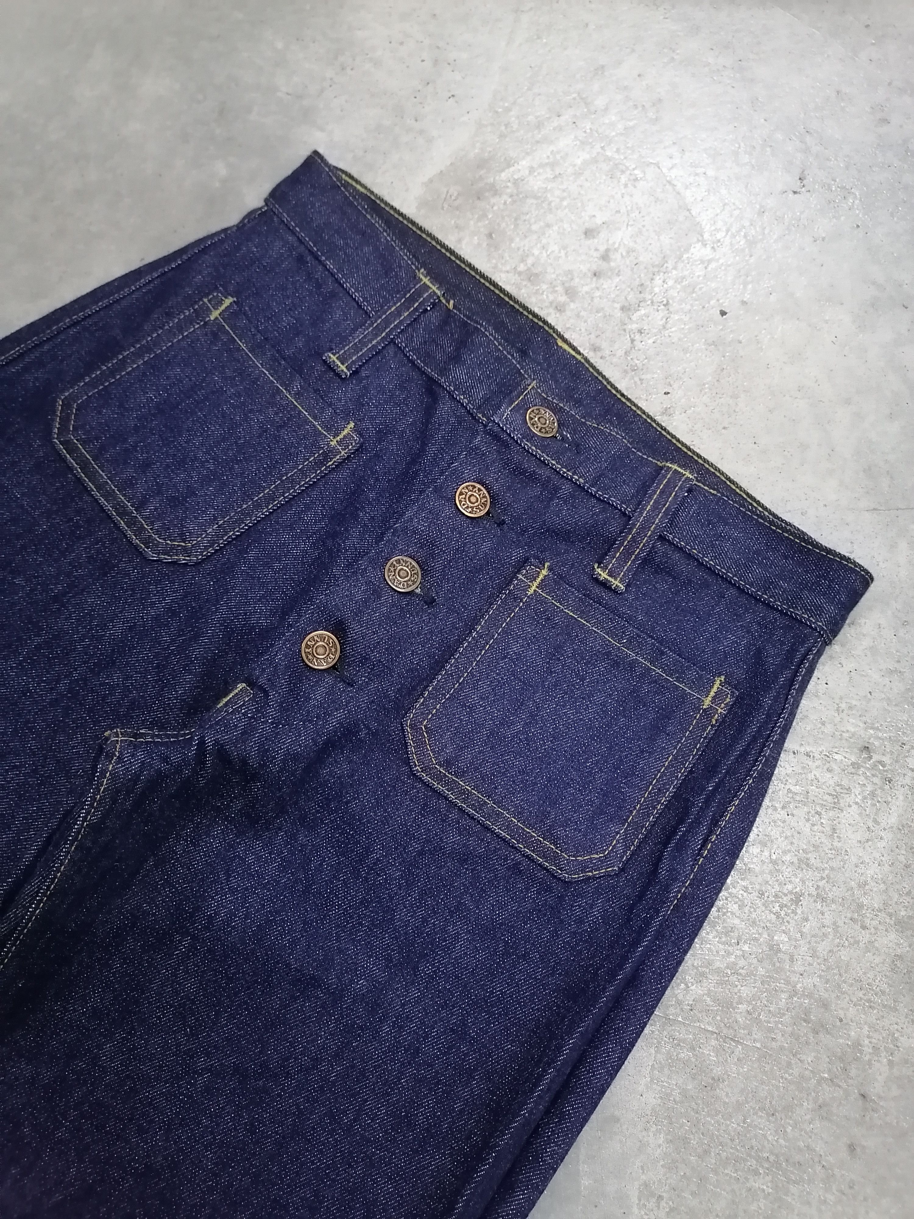 Japanese Brand × Vintage Vintage Flare Jeans Dan Sunny Denim Pants Size US 28 / EU 44 - 5 Thumbnail