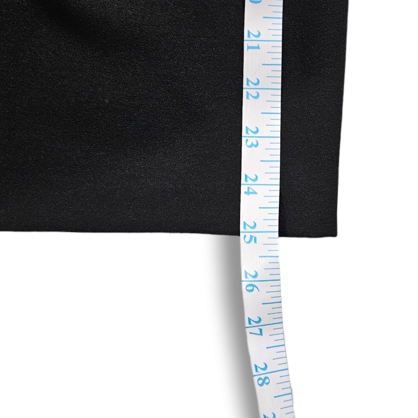 Other EUC VTG 90s Teddi Elastic Waist Straight Skirt Sz. XL Black Size 32" / US 10 / IT 46 - 7 Thumbnail