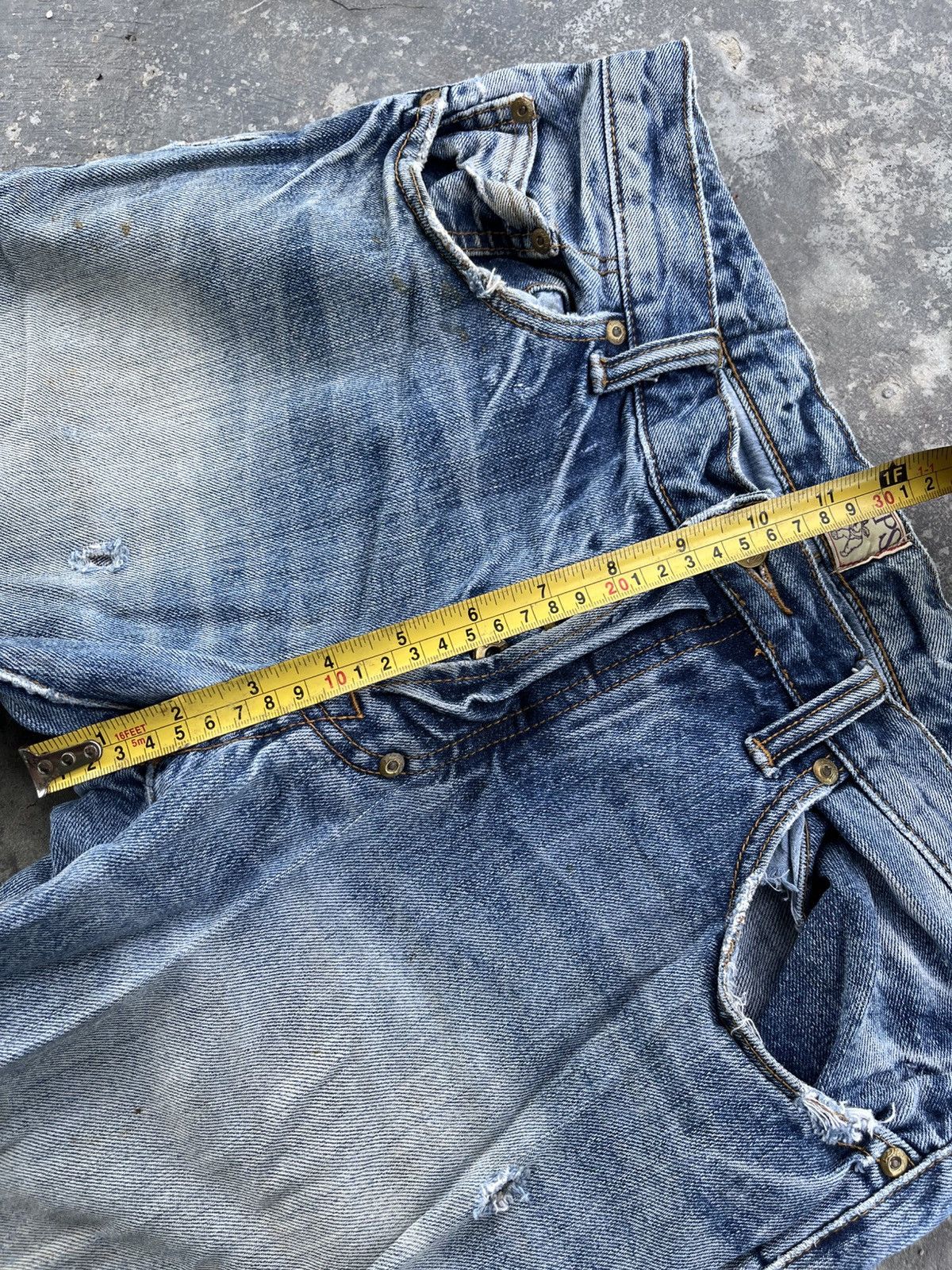 Prps × Vintage Prps Trashed Denim Size US 34 / EU 50 - 10 Thumbnail