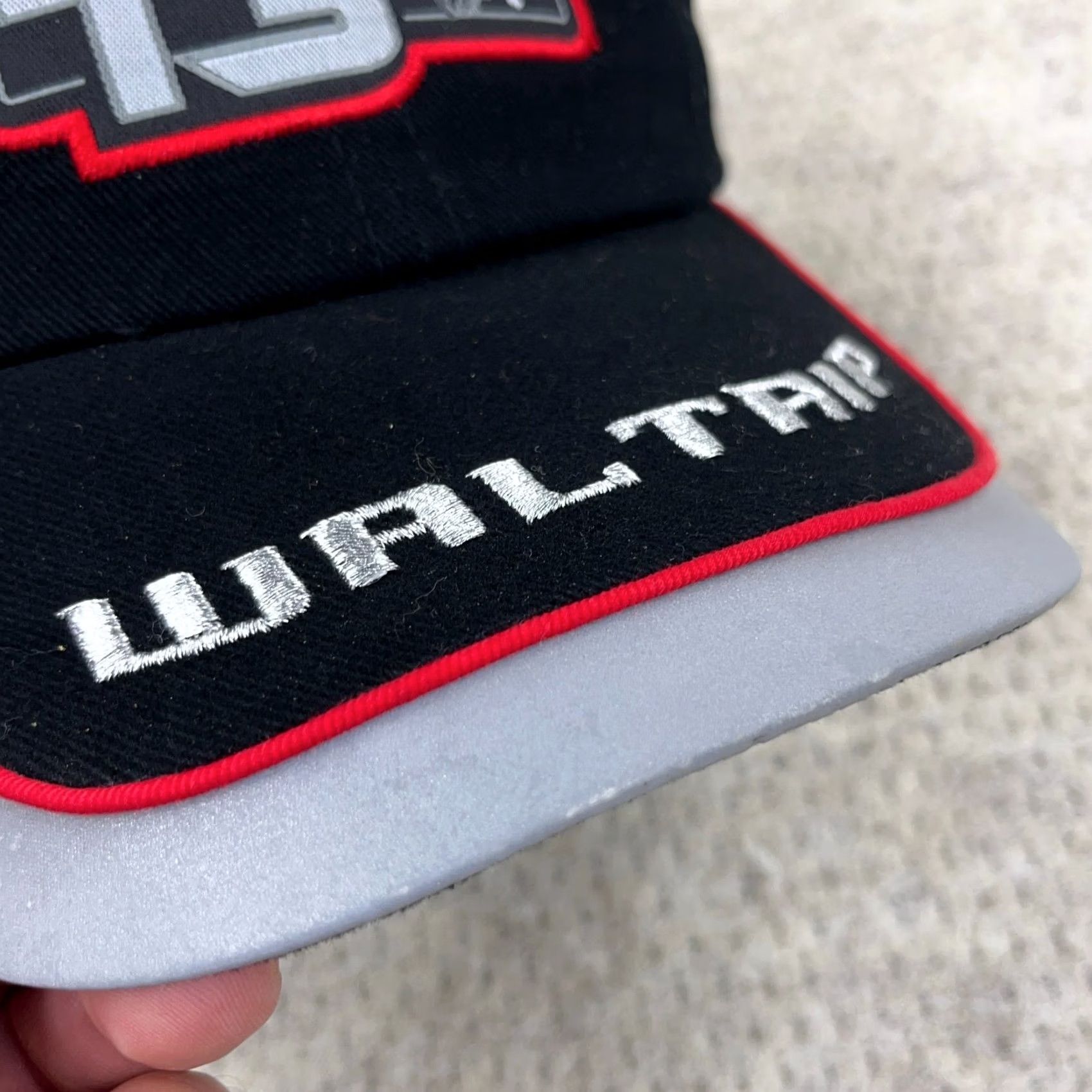 Chase Authentics VINTAGE Terminator 3 Movie Promo Nascar Darrel Waltrip T3 Strap Back Hat Cap Size ONE SIZE - 4 Thumbnail