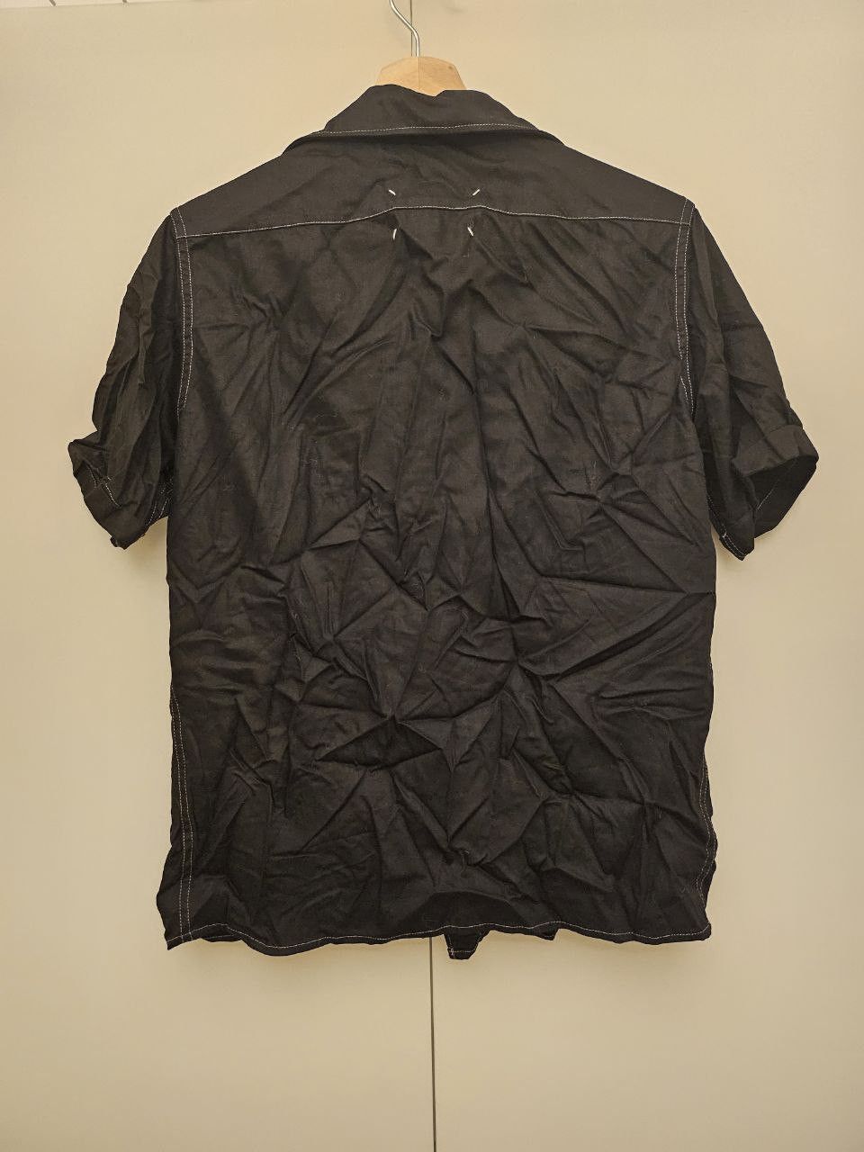 Maison Margiela *New* Contrast Stitching Camp Collar Shirt Size US XXS / EU 40 - 2 Thumbnail