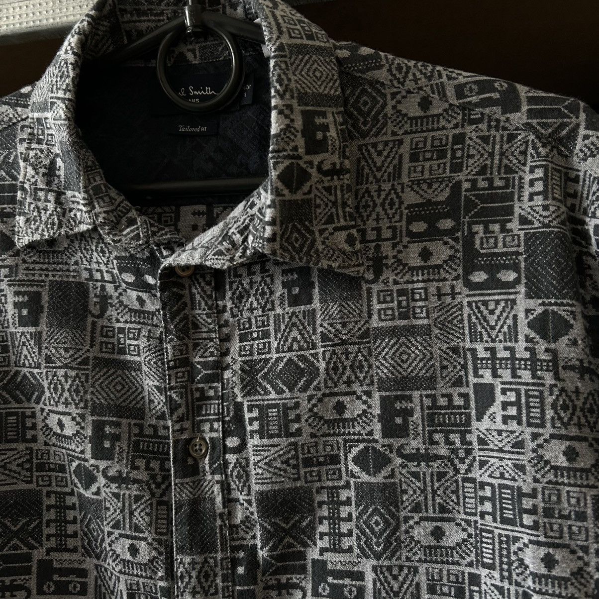Paul Smith Designer Paul Smith Graphic Streetwear button shirt Size US S / EU 44-46 / 1 - 8 Thumbnail