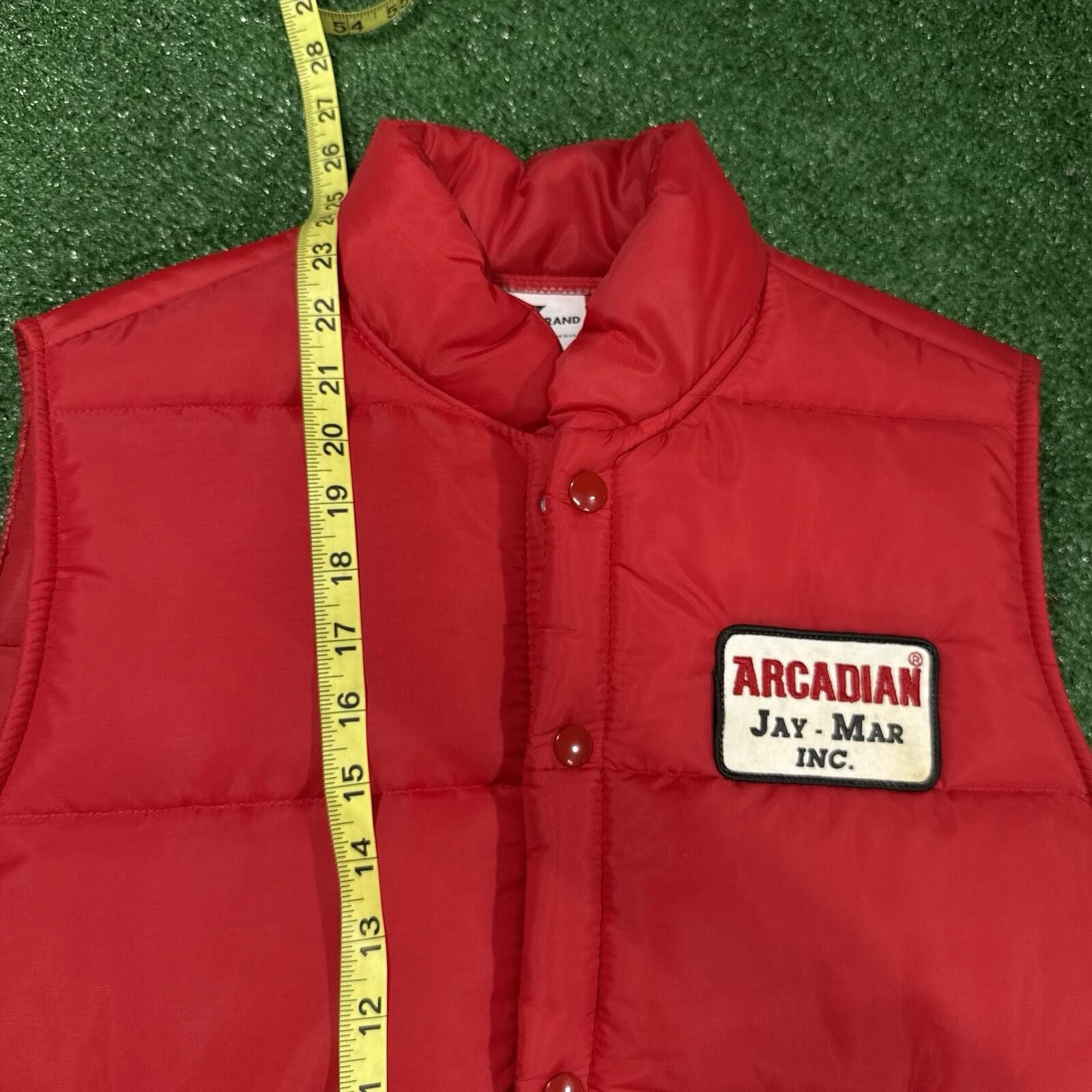 Other Vintage 70s Red Puffer Vest Workwear Utility Snap Jay Mar M Size US M / EU 48-50 / 2 - 5 Thumbnail