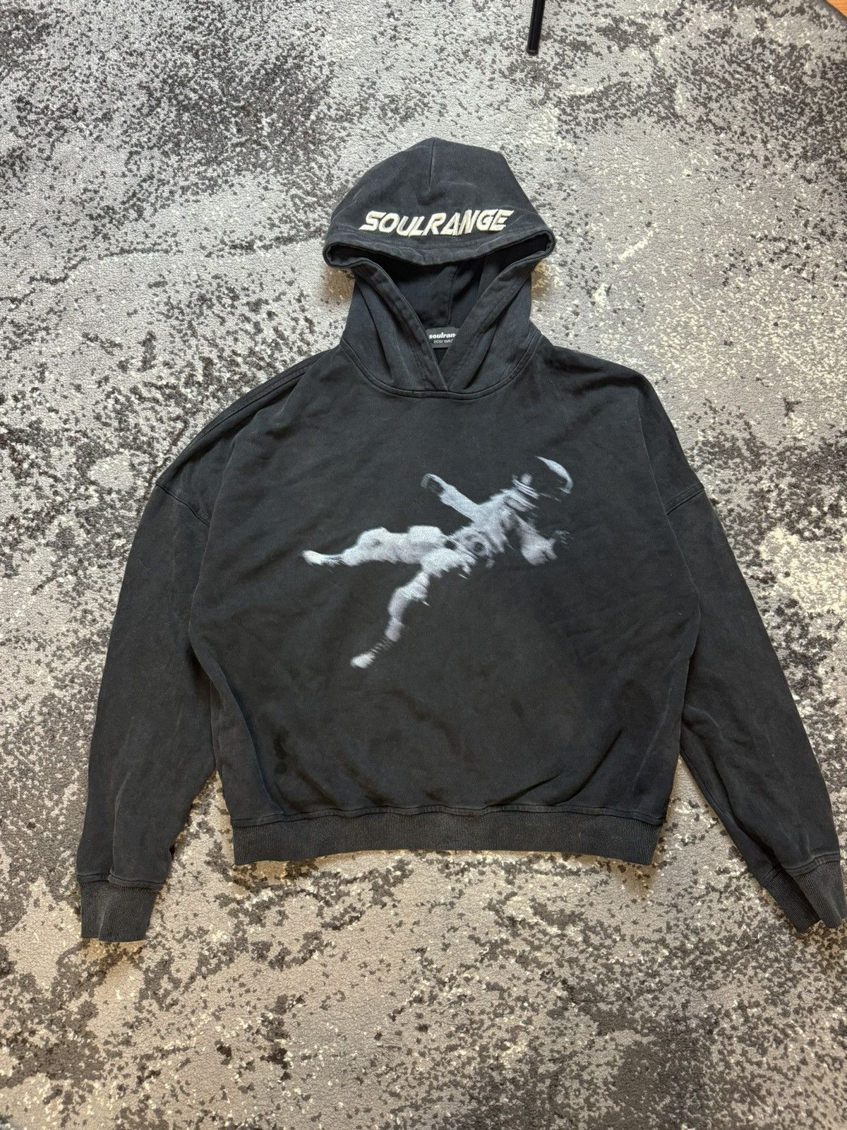 Japanese Brand × Vintage Y2K Soulrange Asemetrical Avantgarde Space Astronaut Hoodie Size US M / EU 48-50 / 2 - 1 Thumbnail