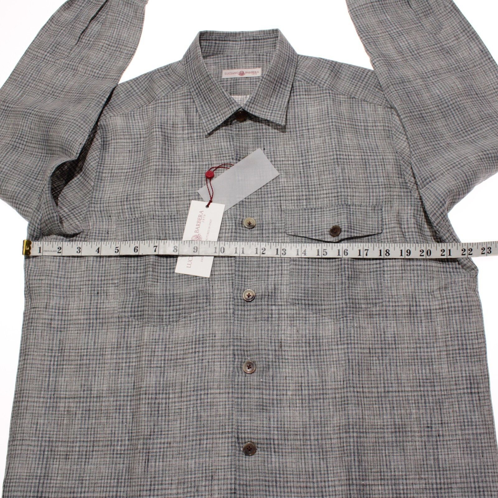 Luciano Barbera Luciano Barbera New with tags Shirt Size M US In Gray Size US M / EU 48-50 / 2 - 4 Thumbnail