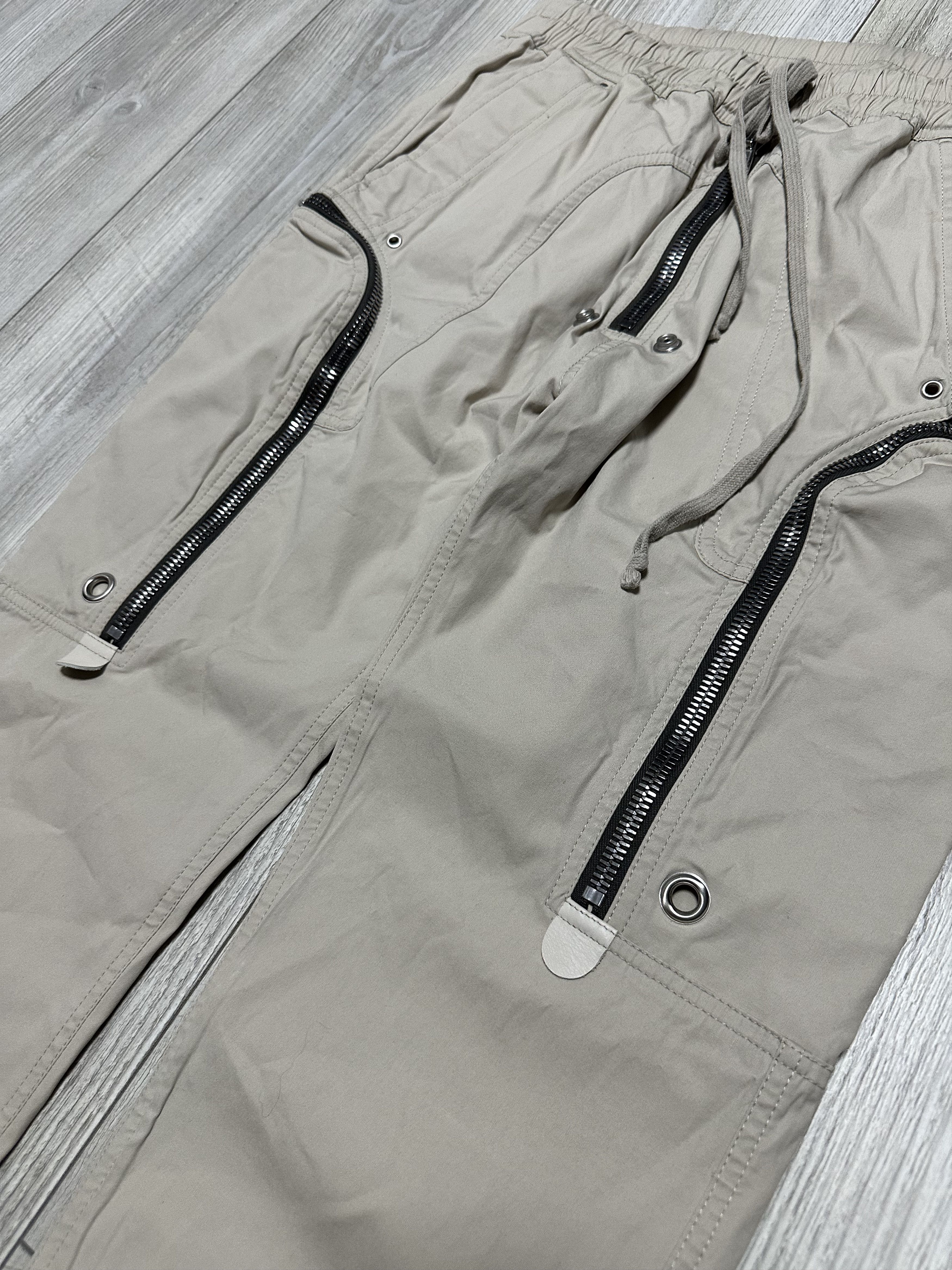 Rick Owens Rick Owens Bauhaus Tapered Drawstring Cargo Trousers Jogger Size US 34 / EU 50 - 3 Thumbnail