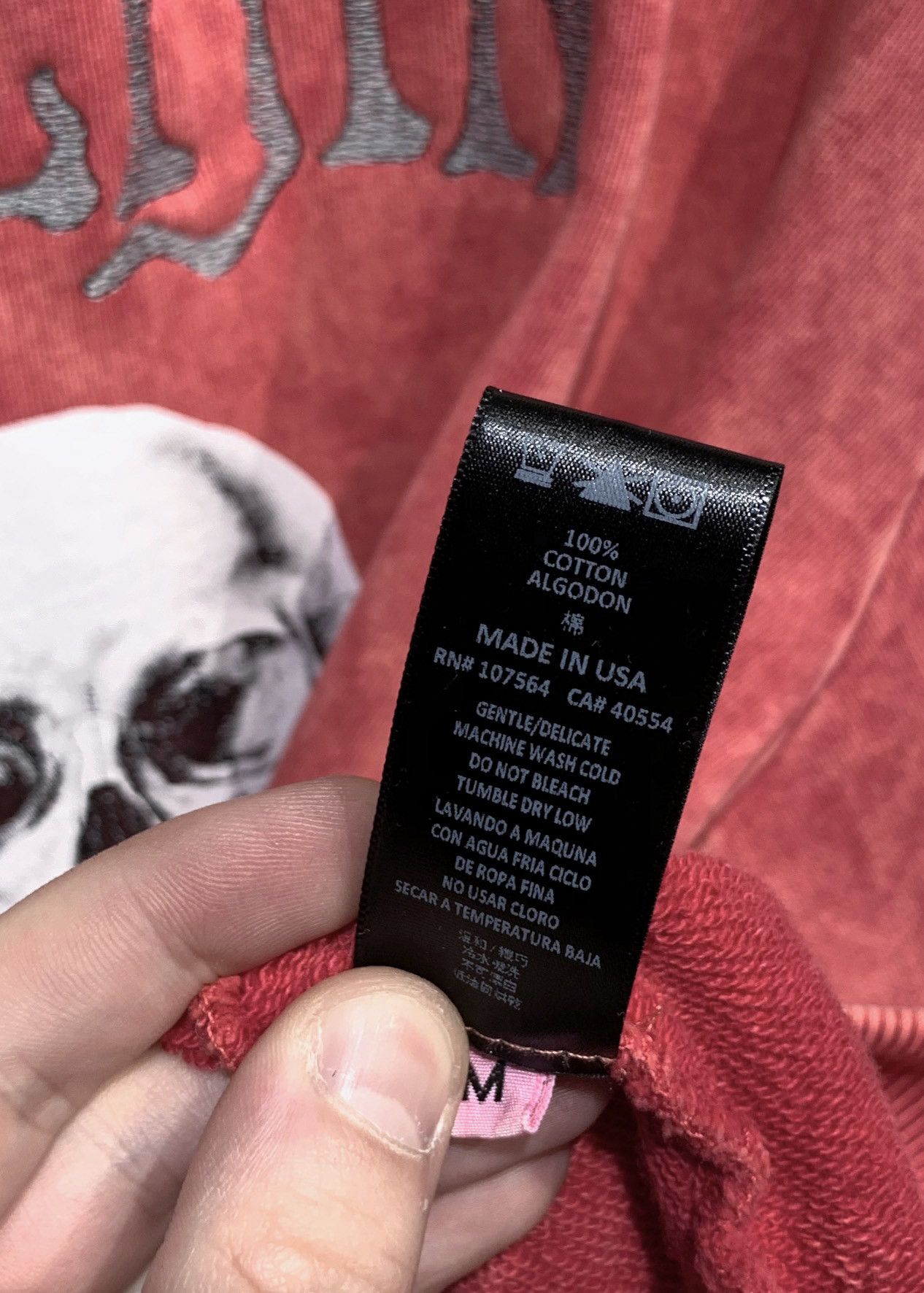 Alchemy Equipment Alchemist Hold Fast 2018 Pink "Truckin" Skull Sweatshirt Size US M / EU 48-50 / 2 - 8 Thumbnail