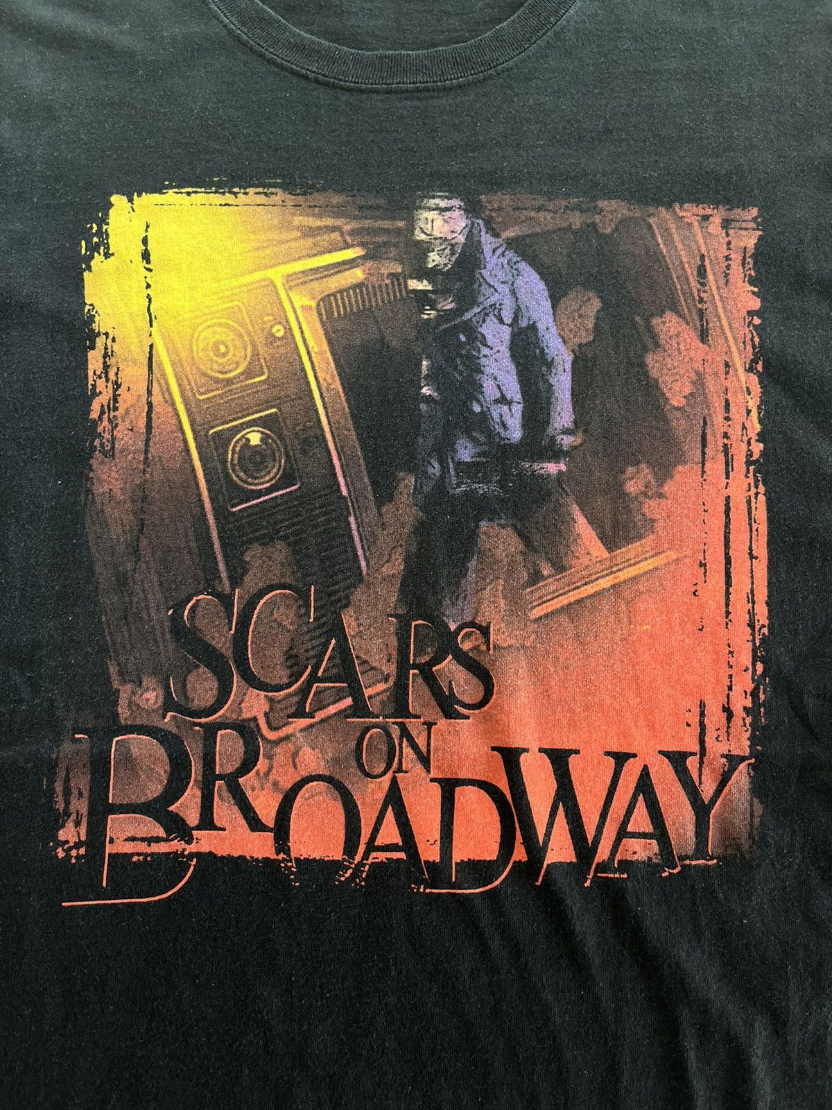 Albam × Band Tees × Vintage SCARS ON BROADWAY Album 00’s Band Tshirt Size US XL / EU 56 / 4 - 5 Thumbnail