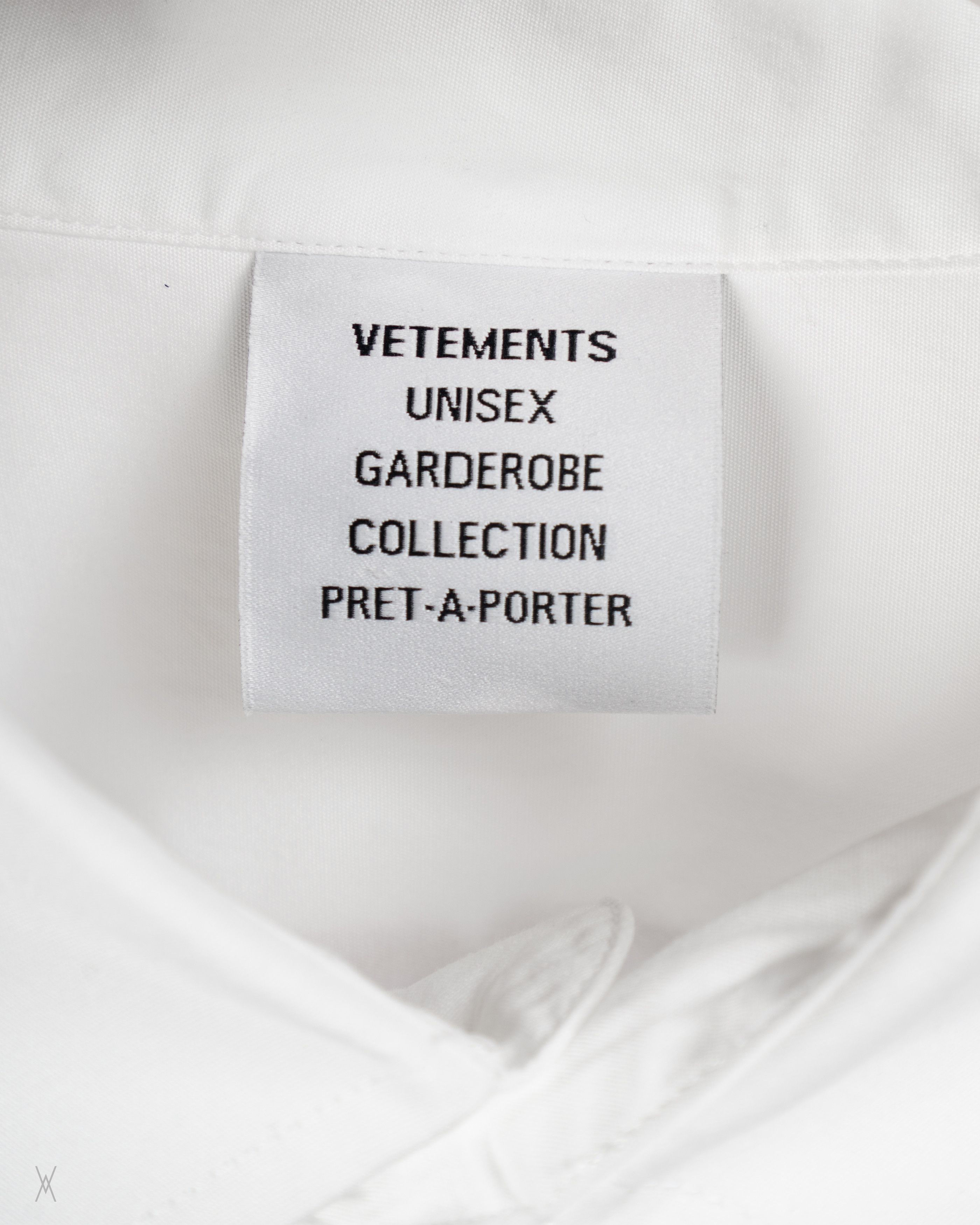 Vetements Vetements white button-up shirt/overshirt Size US L / EU 52-54 / 3 - 2 Thumbnail