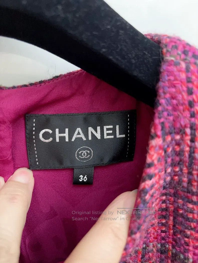 Chanel Chanel Dragon fruit braided dress Size XS / US 0-2 / IT 36-38 - 2 Thumbnail