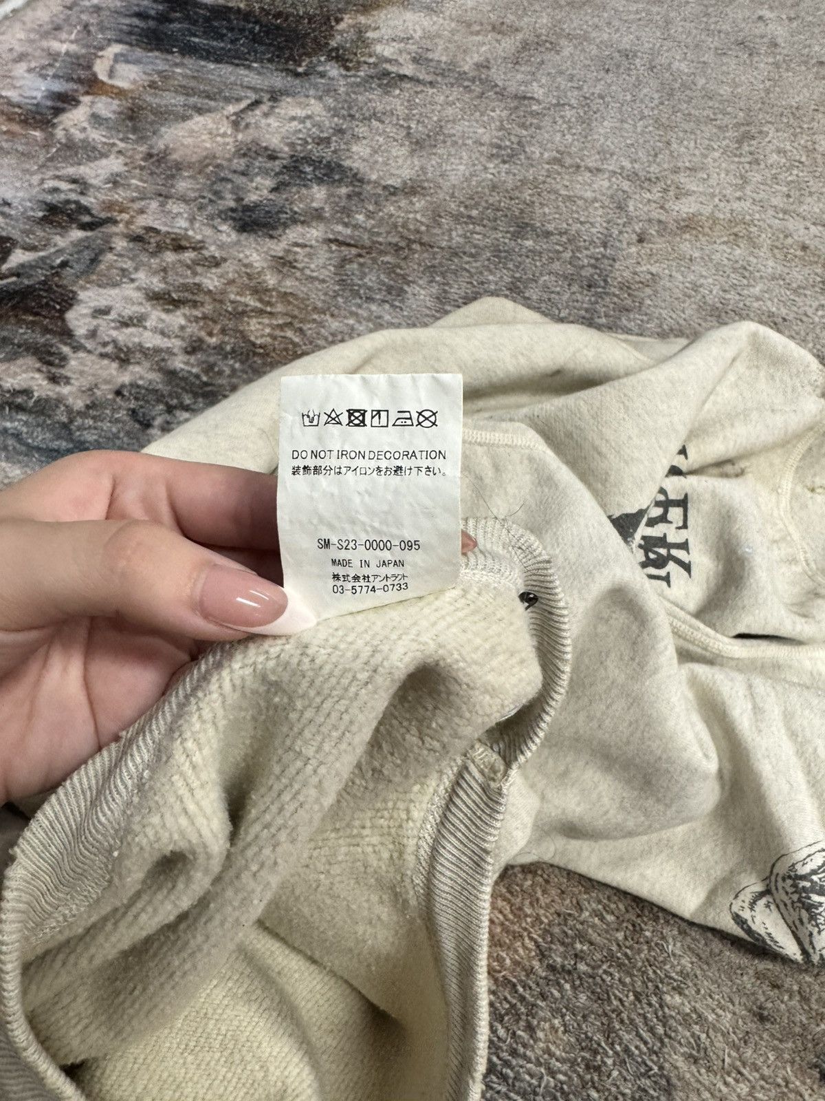 Saint Michael SAINT MICHAEL MOTHER CREWNECK - GREY Size US S / EU 44-46 / 1 - 9 Thumbnail