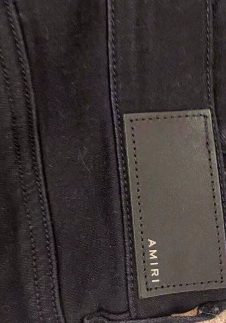 Amiri 18aw black diamond jeans
