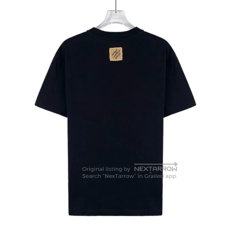 Louis Vuitton Louis Vuitton 25 black logo monogrammed embroidered cotton Size US S / EU 44-46 / 1 - 2 Thumbnail