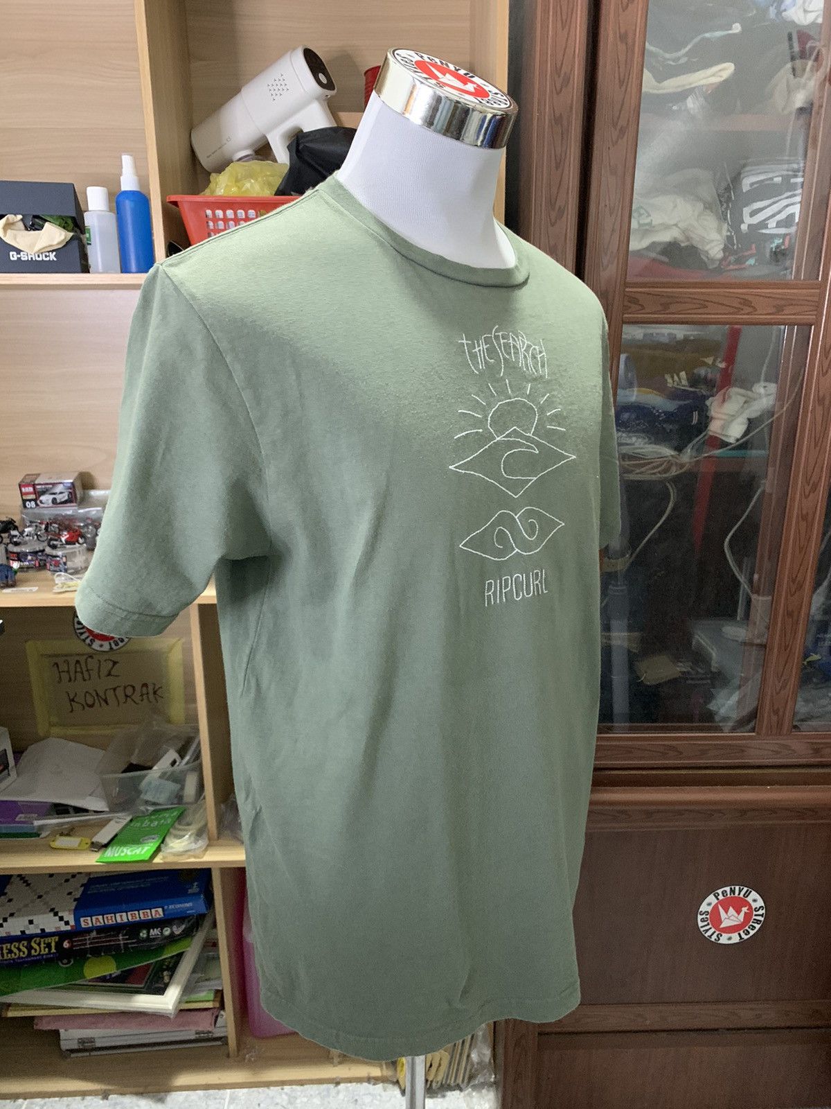 Japanese Brand Ripcurl Japan Tee Shirt Size US L / EU 52-54 / 3 - 5 Thumbnail