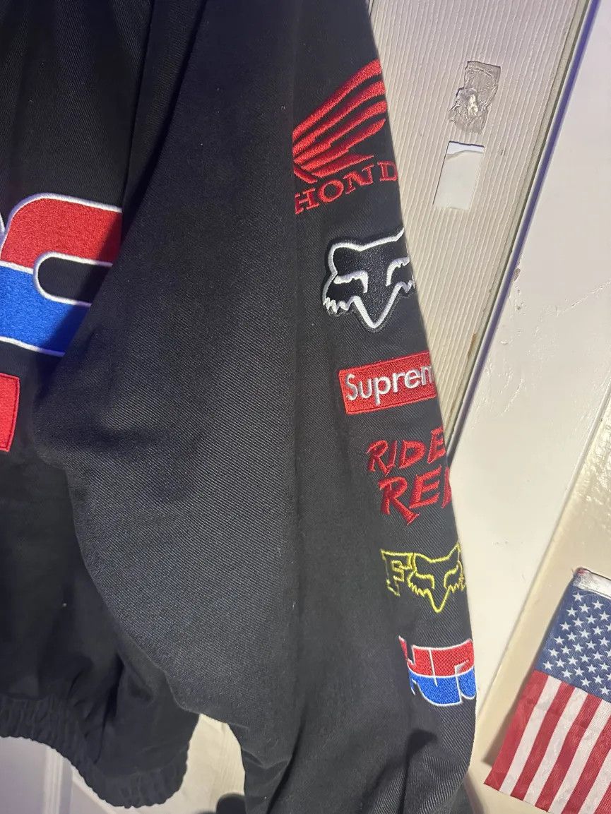 Supreme Honda Fox Racing jacket