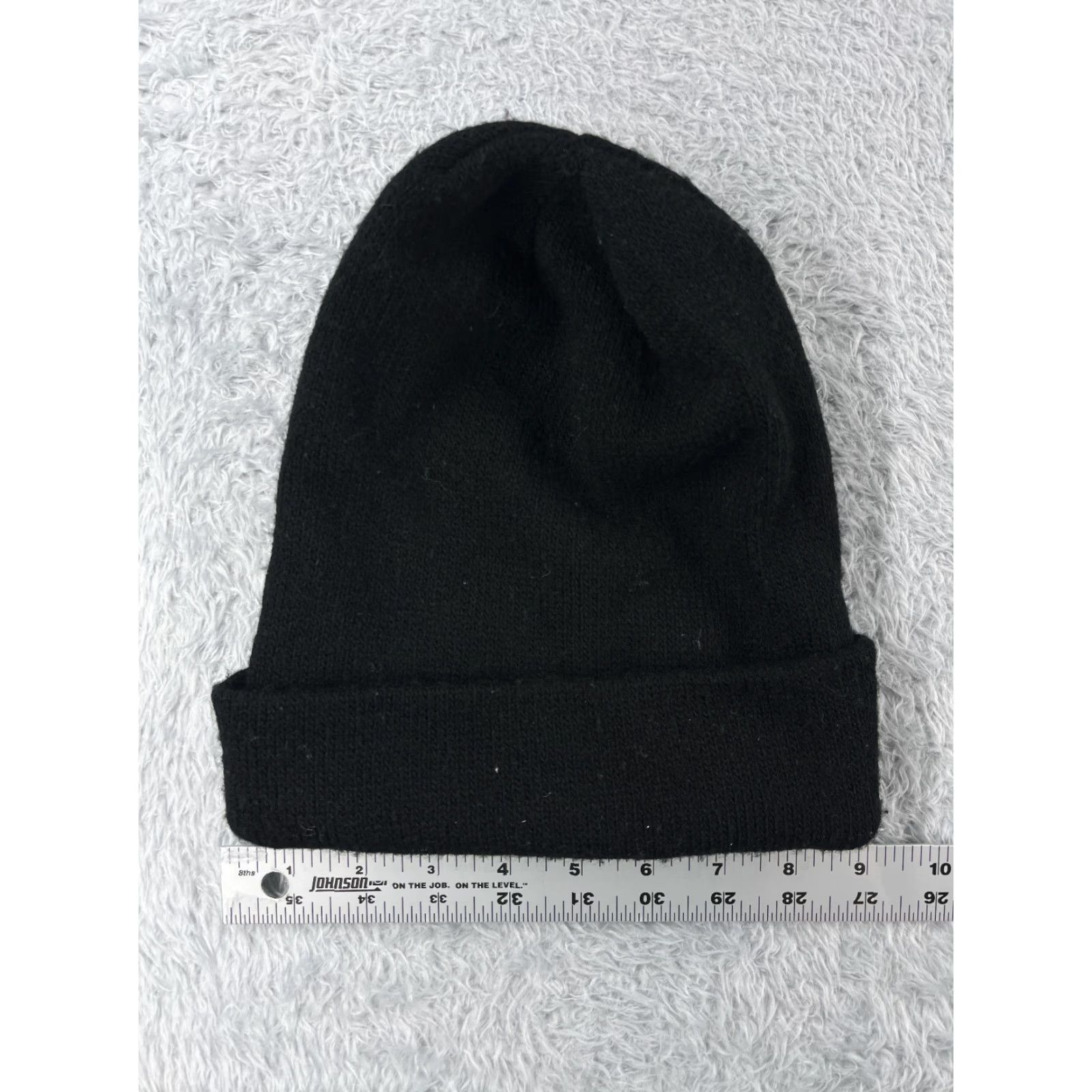 Levi's Levi's Pro Team Beanie Toque Adult One Size Black Knit Embroidered Acrylic Size ONE SIZE - 4 Thumbnail