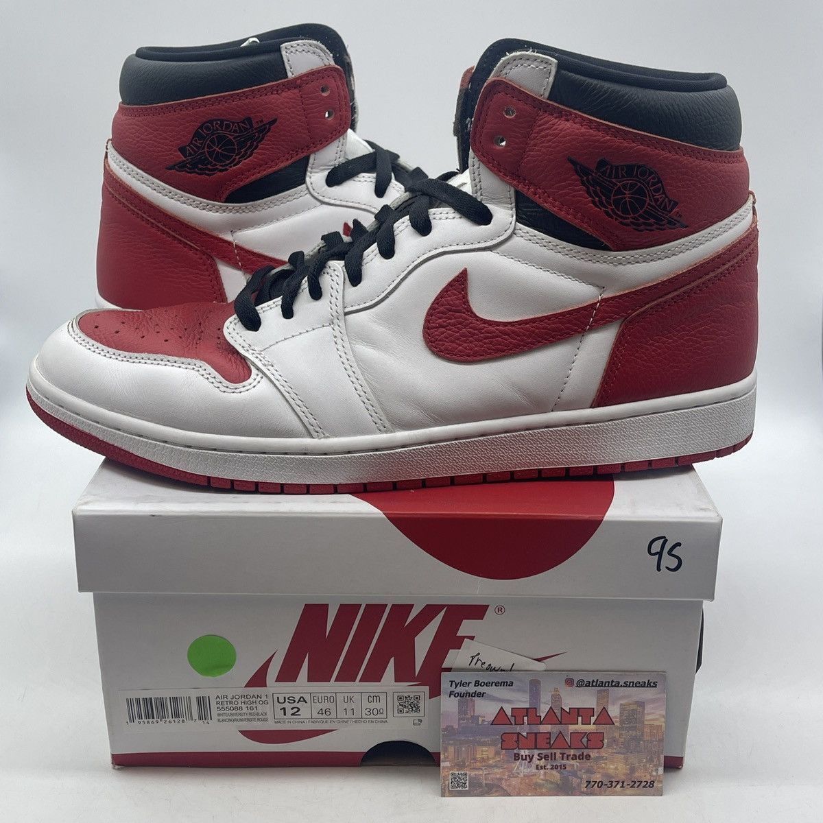 Jordan Brand Air Jordan 1 high heritage Size US 12 / EU 45 - 1 Thumbnail