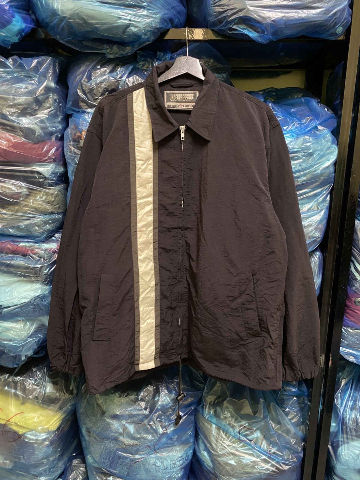 Other Underpressure World Famous Track Nylon Jacket Streetwear Size US L / EU 52-54 / 3 - 3 Thumbnail