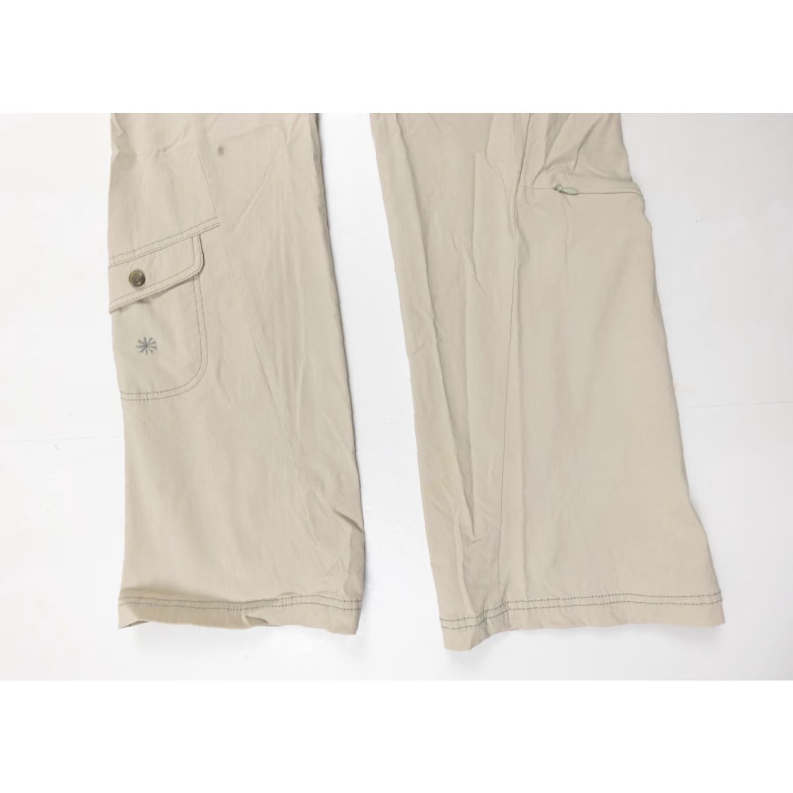 Athleta Athleta Pants Women's 4 Beige Stretch Chino Casual 30" Inseam Regular Outdoor Size 27" / US 4 / IT 40 - 4 Thumbnail