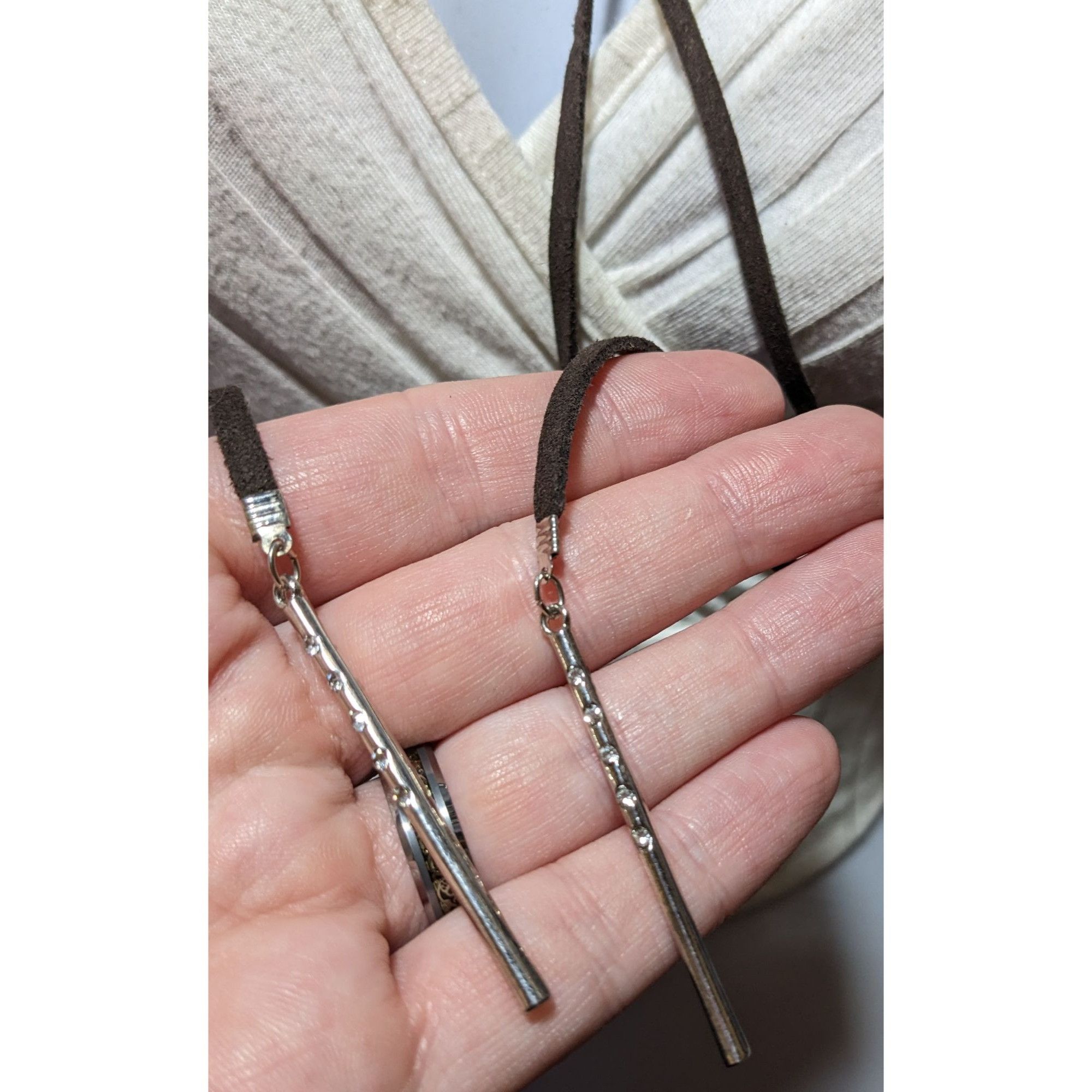 Other NY Collection Faux Leather Bolo Charm Necklace Size ONE SIZE - 8 Thumbnail