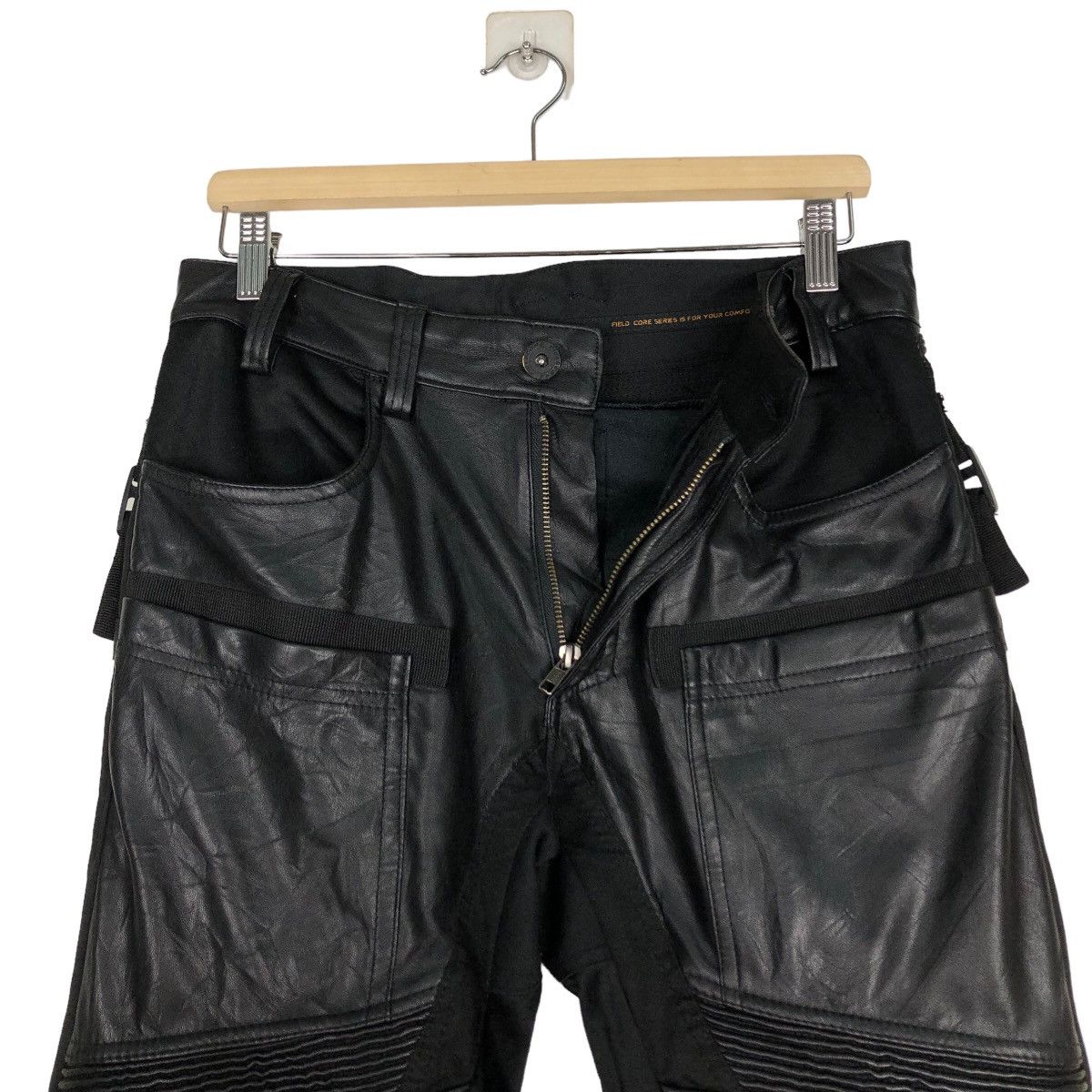 Japanese Brand 🔥Vtg Biker Bondage Pants Motorcross Cordura Issey Miyake Size US 30 / EU 46 - 10 Thumbnail