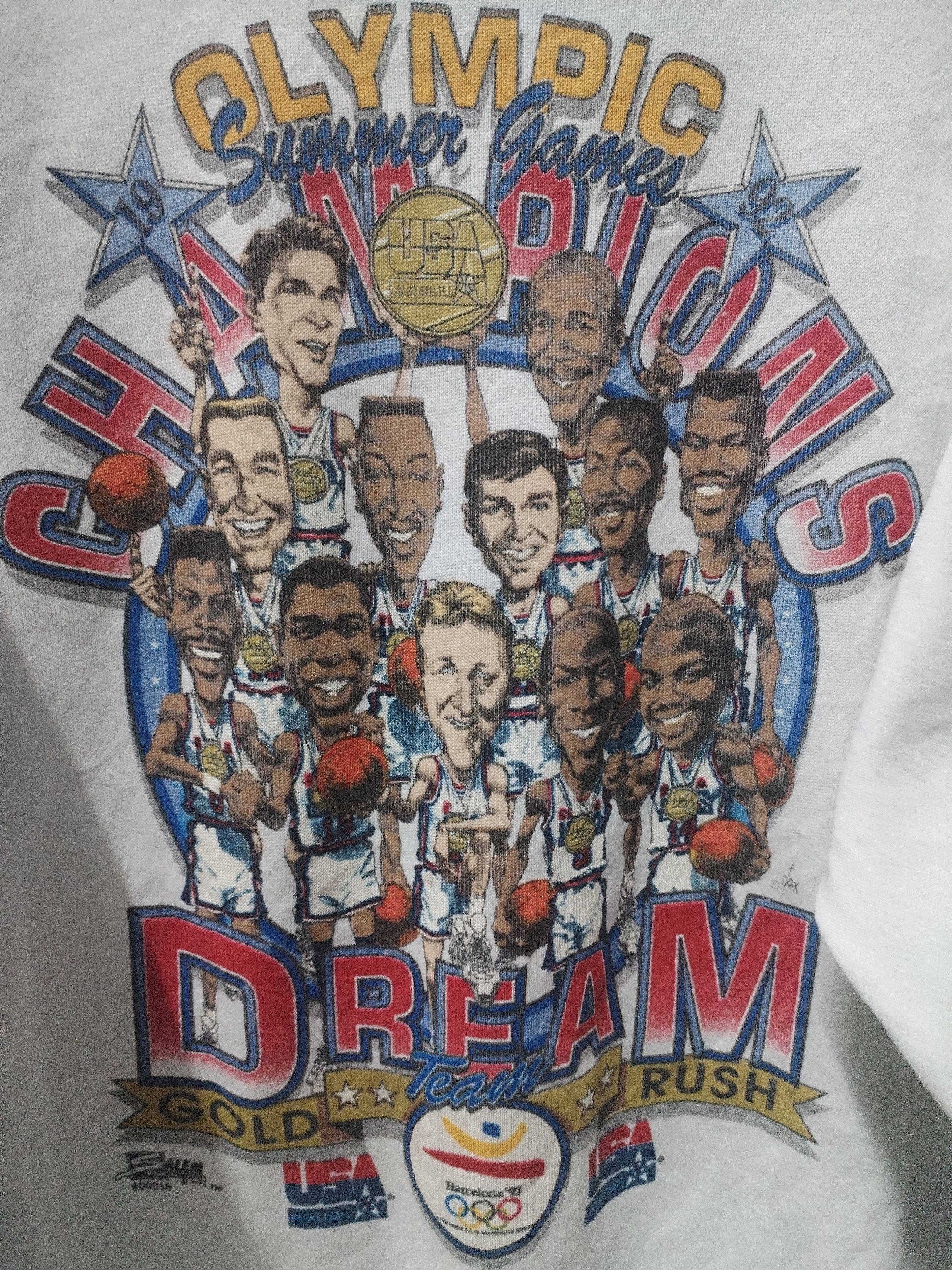 Vintage VINTAGE 1992 VINTAGE OLYMPIC SUMMER GAMES VERY RARE Size US L / EU 52-54 / 3 - 3 Thumbnail
