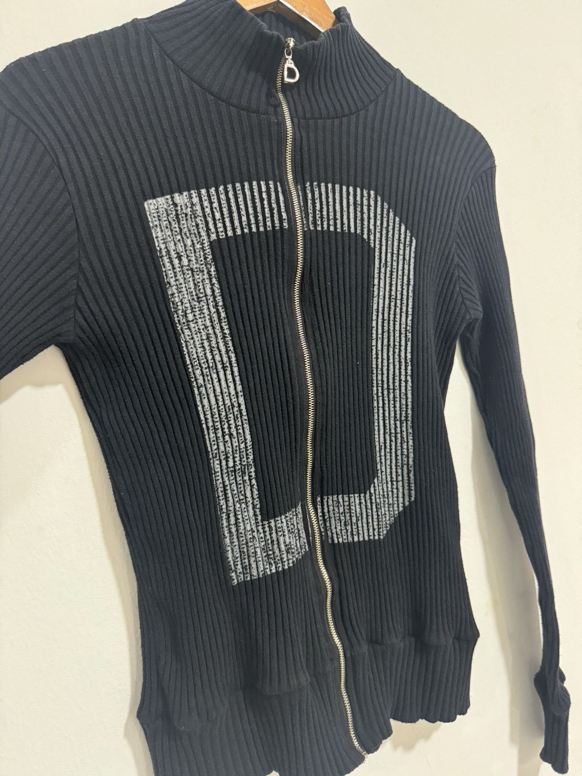 Designer × Dolce & Gabbana × Vintage Dolce Gabbana Stretchable Zipper Top Size ONE SIZE - 2 Thumbnail