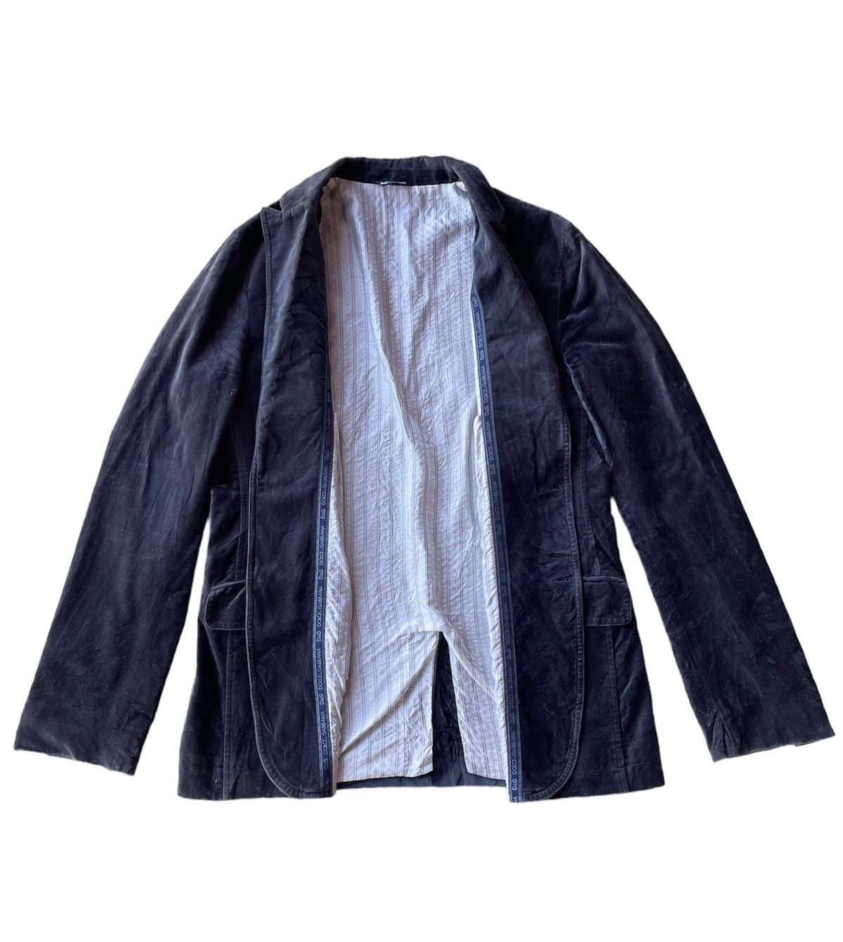 Dolce & Gabbana VINTAGE DOLCE&GABBANA VALVET JACKET Size US M / EU 48-50 / 2 - 7 Thumbnail