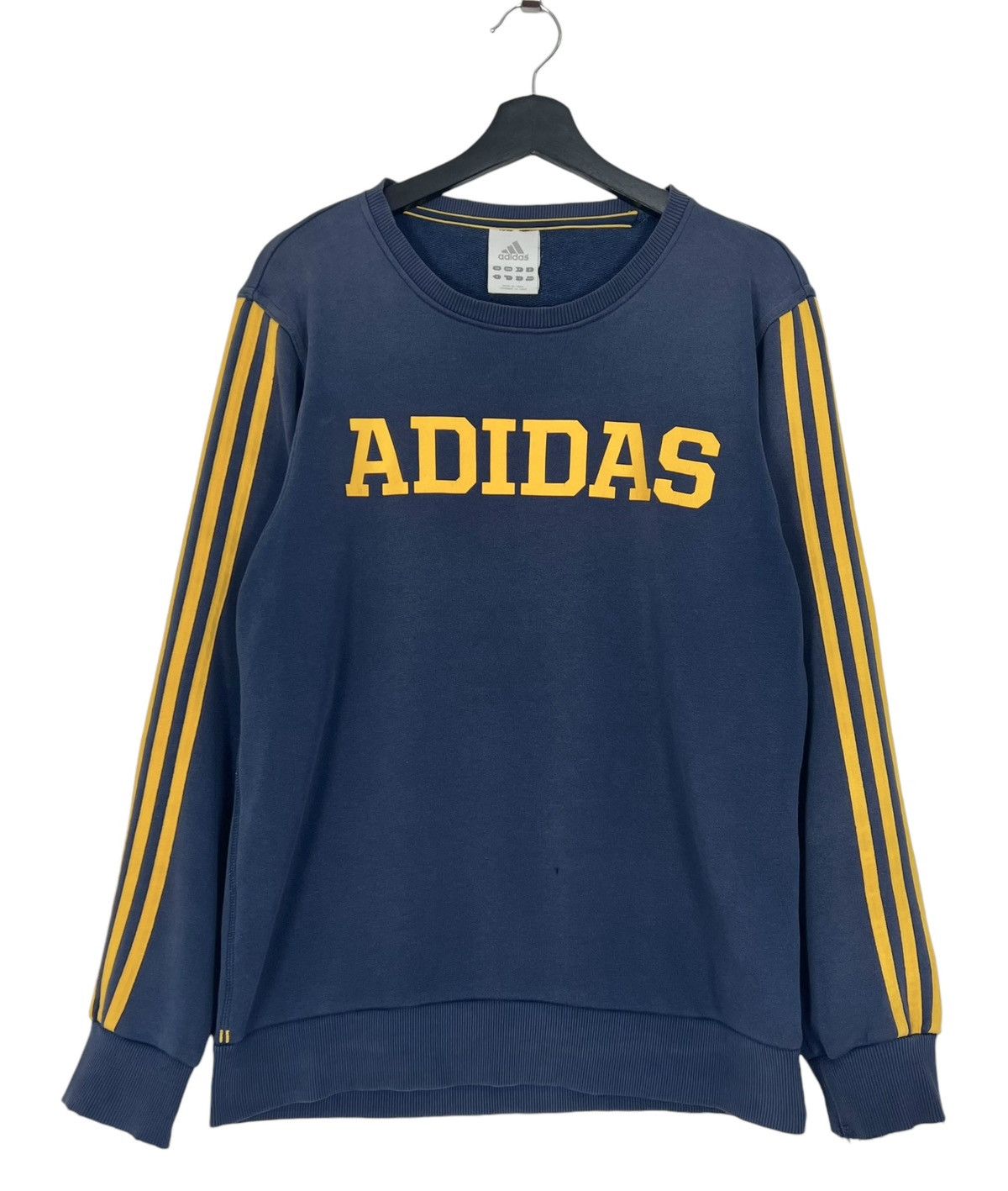 Adidas × Vintage Distressed Vintage Adidas Equipment Long Sleeve Size US L / EU 52-54 / 3 - 1 Thumbnail
