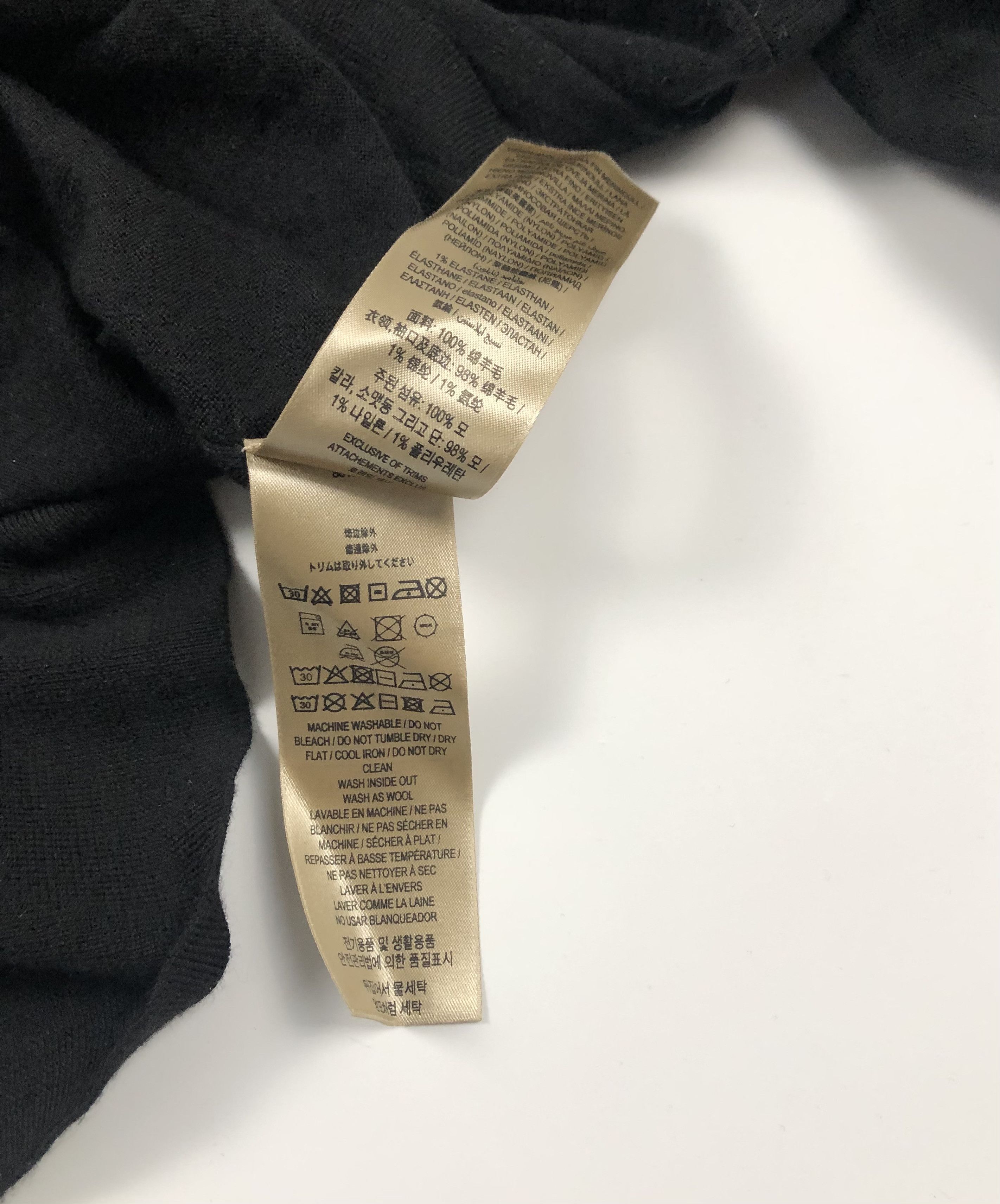 Burberry Burberry “Uniform” Merino Wool V-Neck Jumper Size US L / EU 52-54 / 3 - 8 Thumbnail