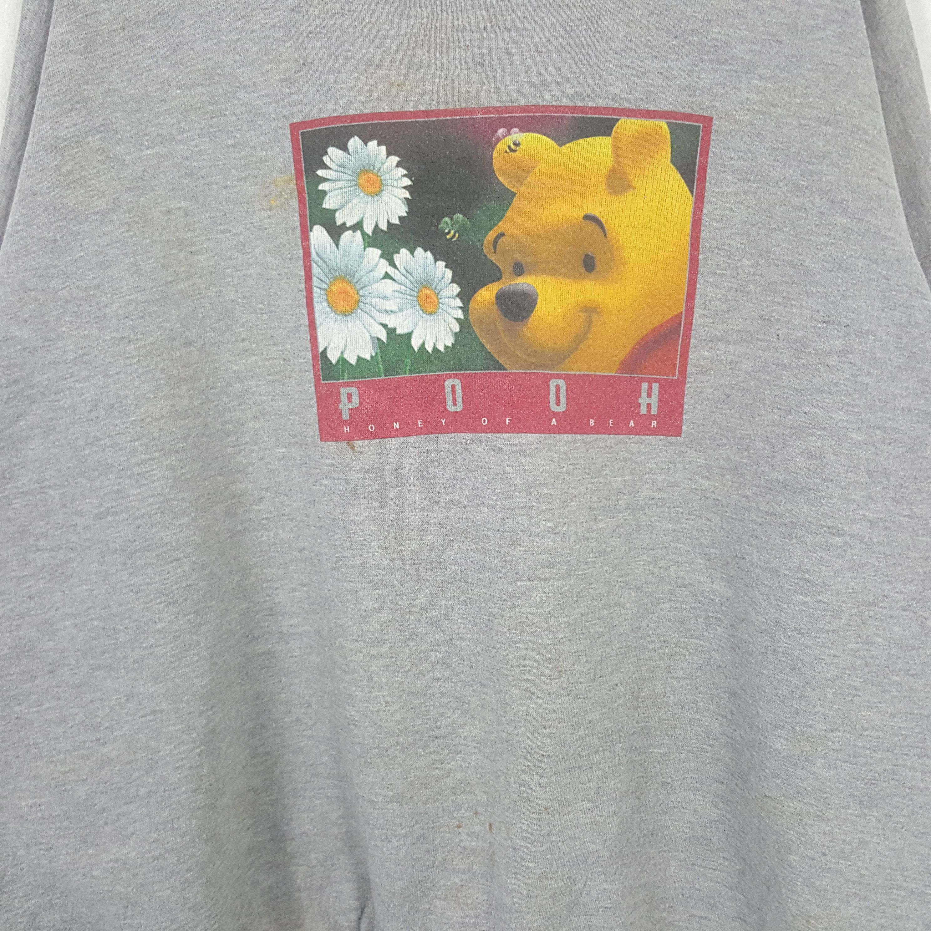 Disney Vintage Pooh Honey Of A Bear Cartoon Movie Sweatshirt RR7 Size US XXL / EU 58 / 5 - 2 Thumbnail