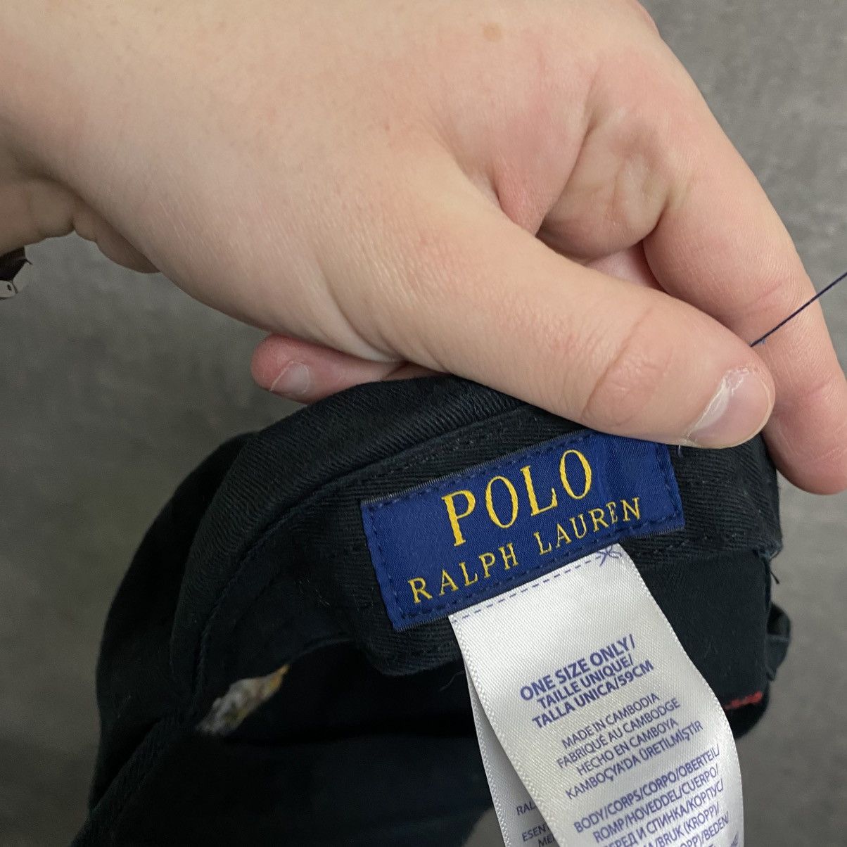 Polo Ralph Lauren Polo Ralph Lauren Bear Cap Hat Size ONE SIZE - 6 Thumbnail
