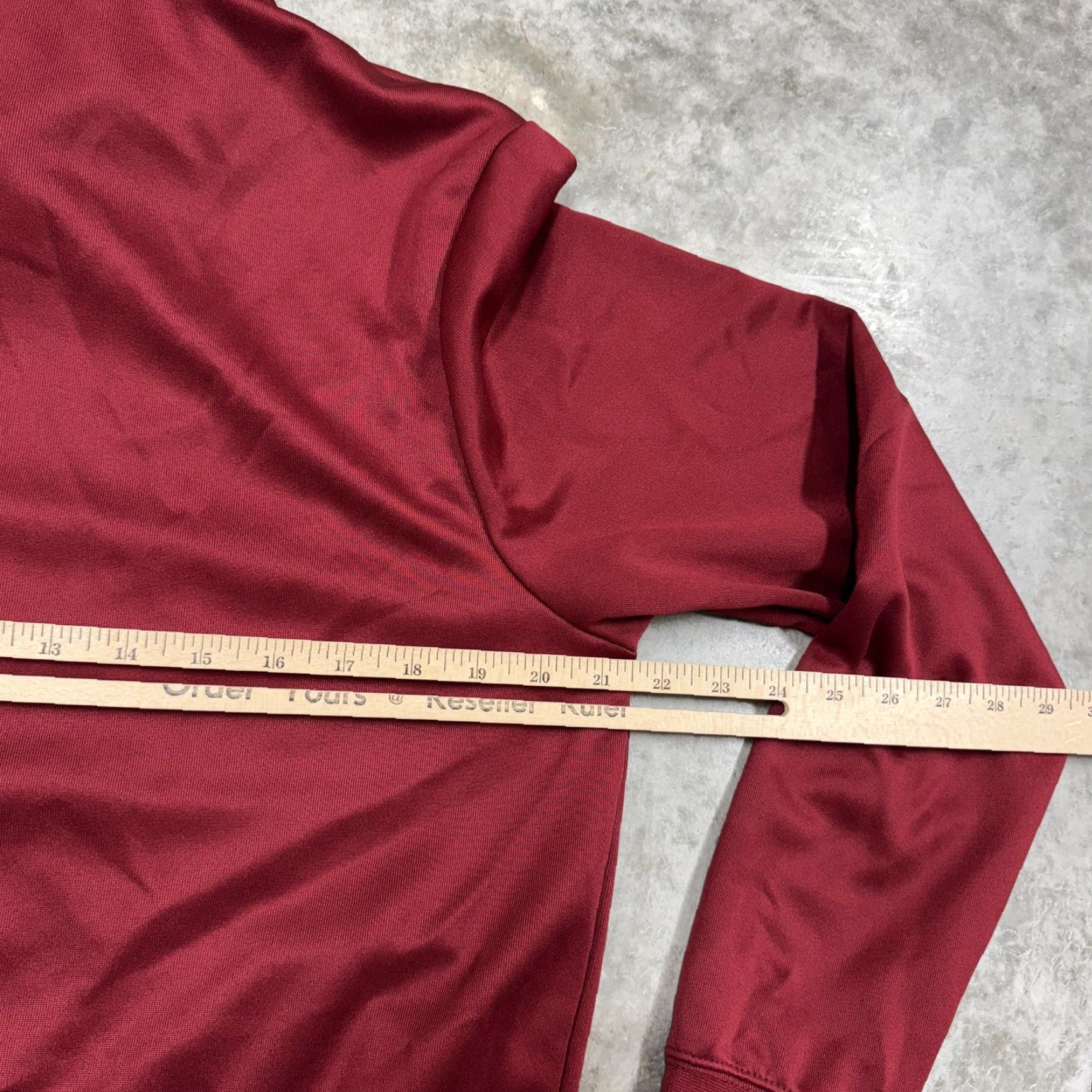 Nike Nike Track Jacket Mens M Red Full Zip Chevron Swoosh Knit Athletic Size US M / EU 48-50 / 2 - 6 Thumbnail