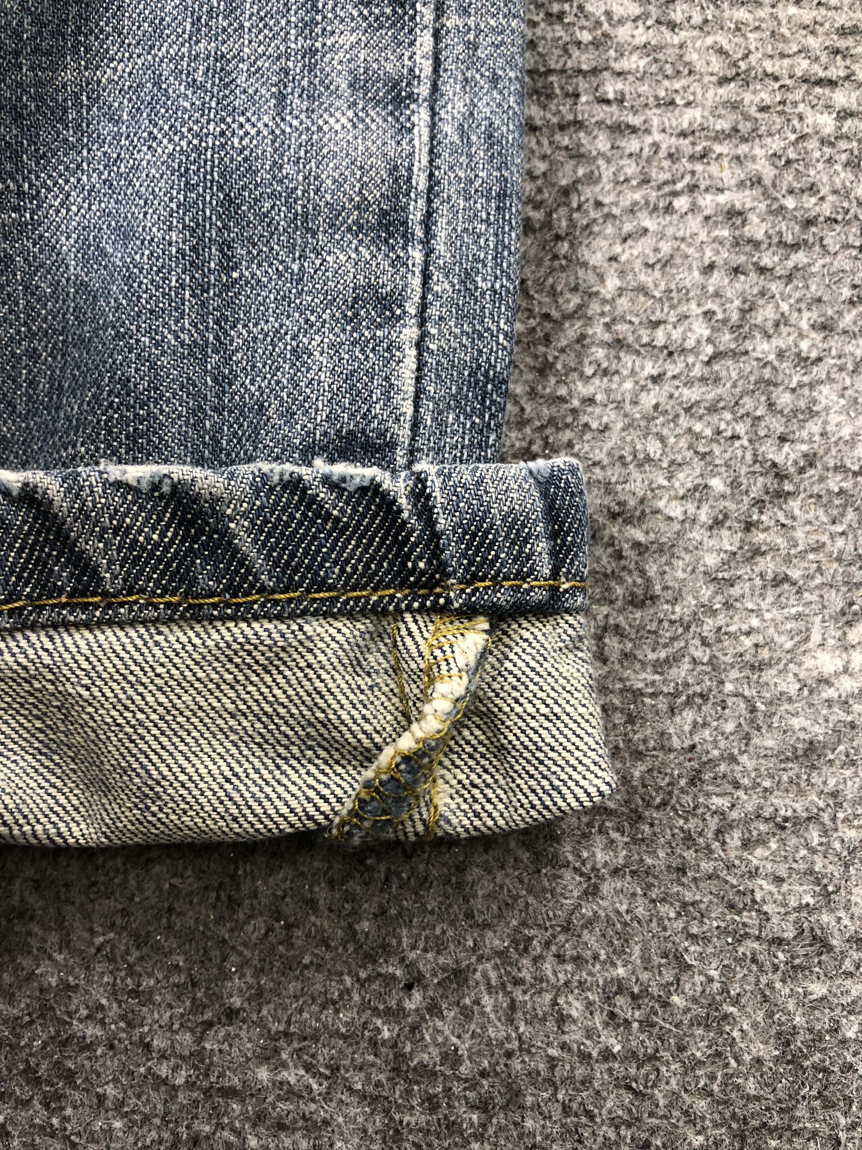 Levi's Vintage Levis 514 Faded Blue Jeans DP2476 Size US 29 - 13 Thumbnail