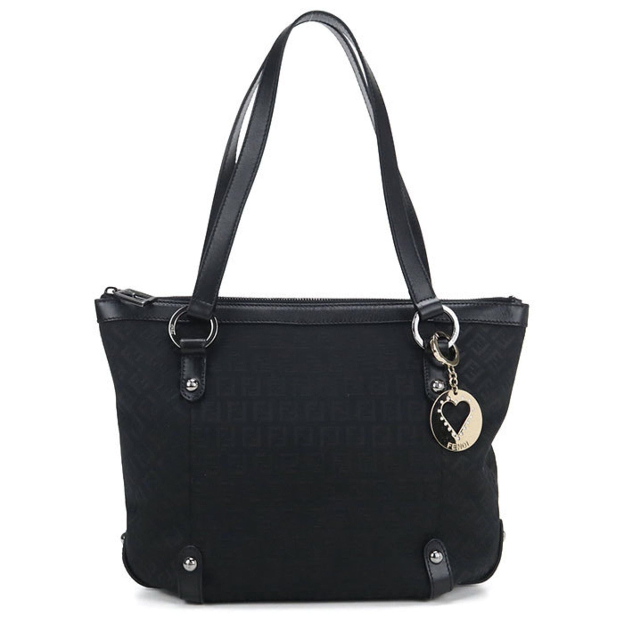 Fendi FENDI tote bag 8BH196 Zucchino, women's, black Size ONE SIZE - 1 Thumbnail