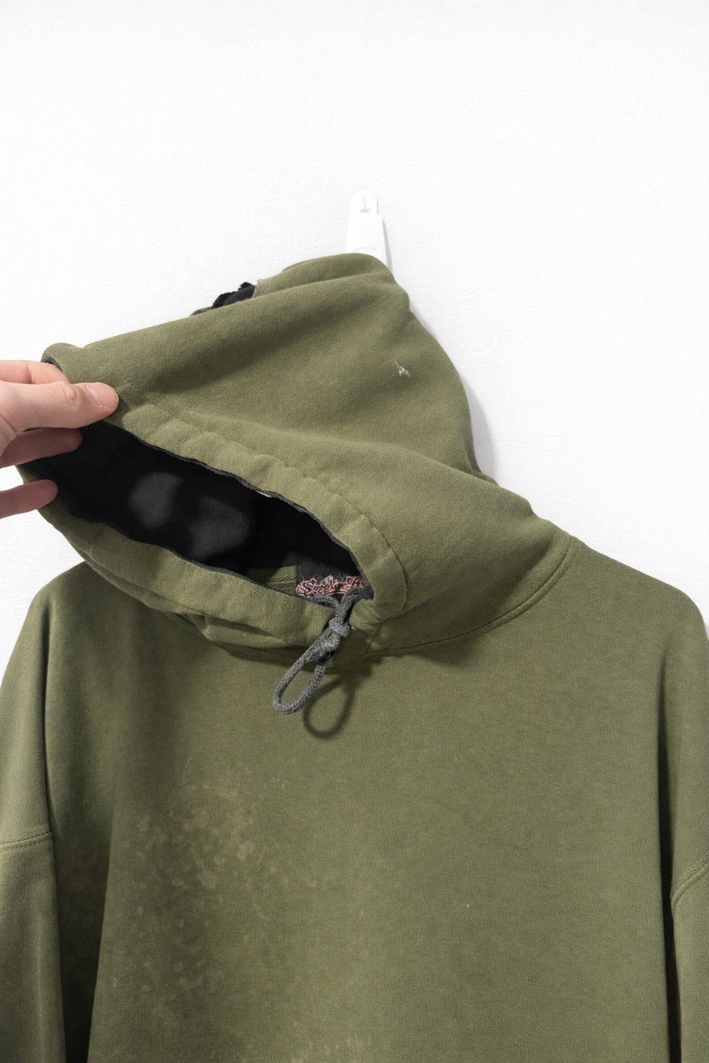 Vintage Vintage Faded Thrashed Paint Green Tribal Hoodie Size US XL / EU 56 / 4 - 5 Thumbnail