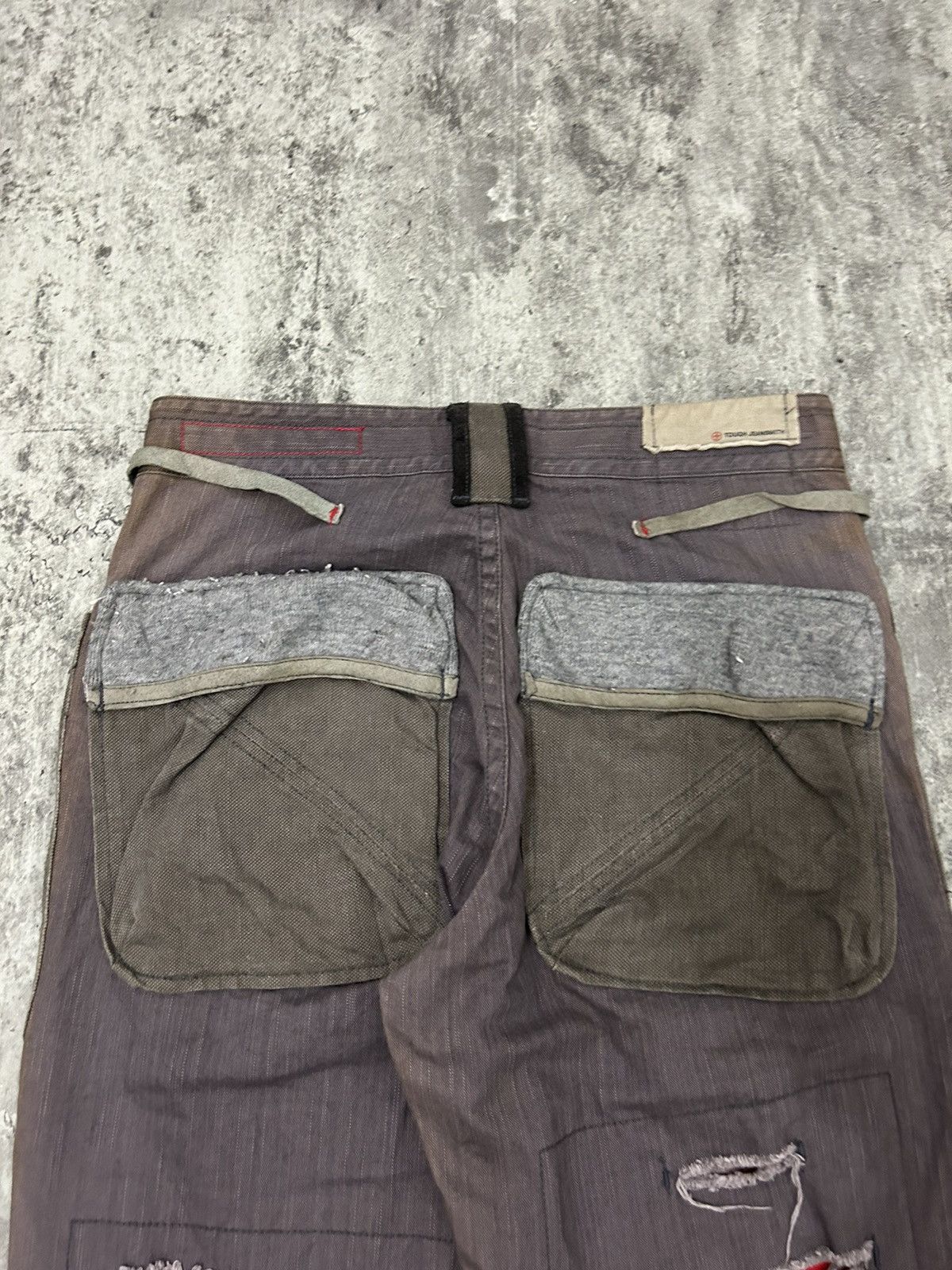 Hysteric Glamour Tough Jeans Smith Faded Distressed Pants Size US 31 - 9 Thumbnail
