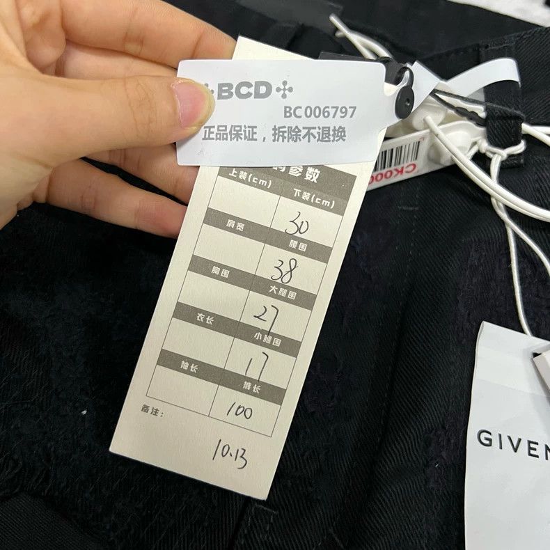 Givenchy Givenchy Boro Black Denim Pants Size US 30 / EU 46 - 7 Thumbnail