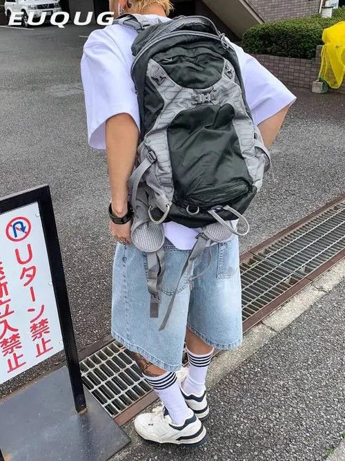 Japanese Brand Vintage jeans jorts Y2K Drip shorts Size US 34 / EU 50 - 4 Thumbnail
