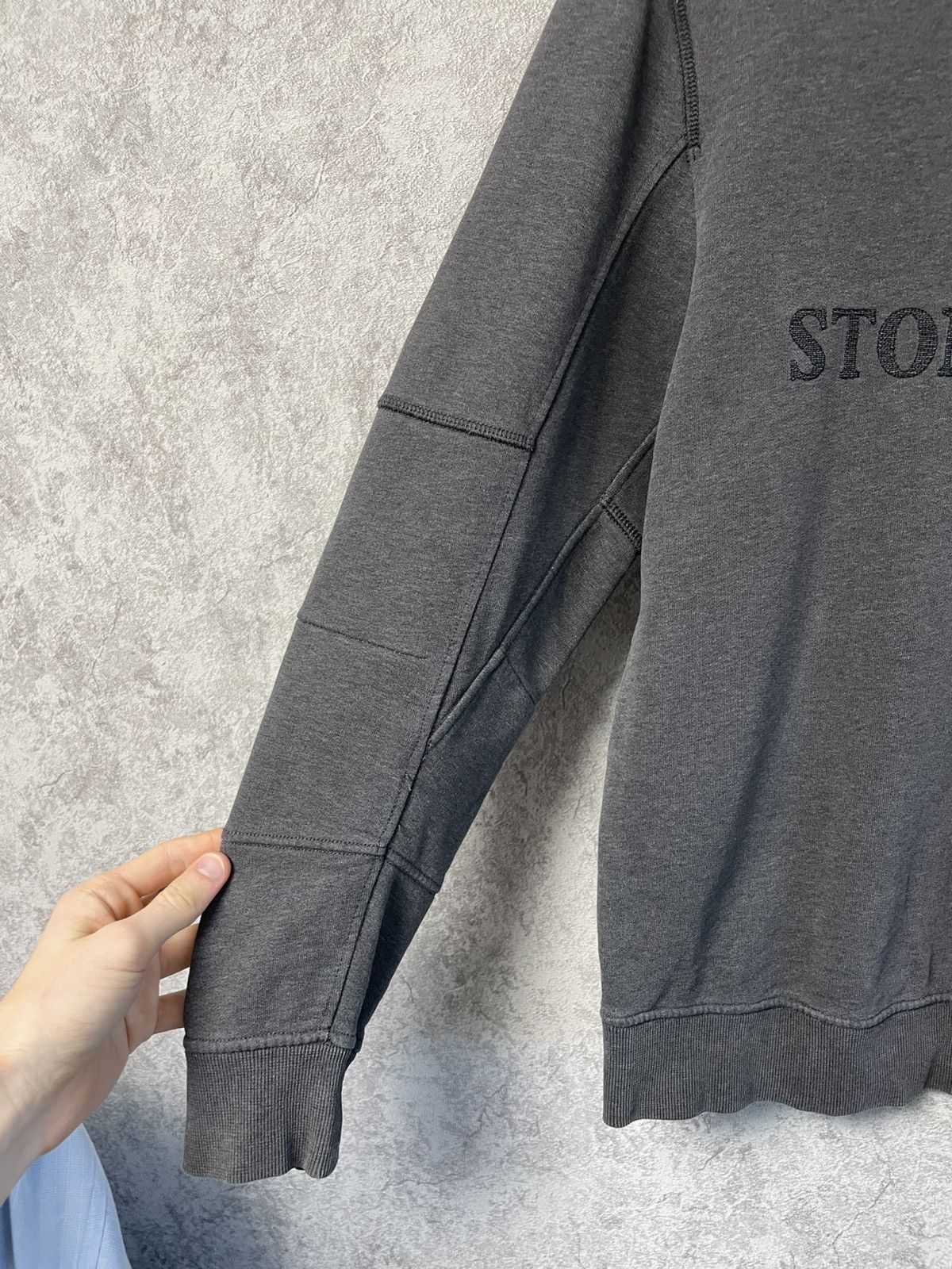 Stone Island Stone Island Big Embroidered Logo With Patch Sweatshirt Size US S / EU 44-46 / 1 - 4 Thumbnail