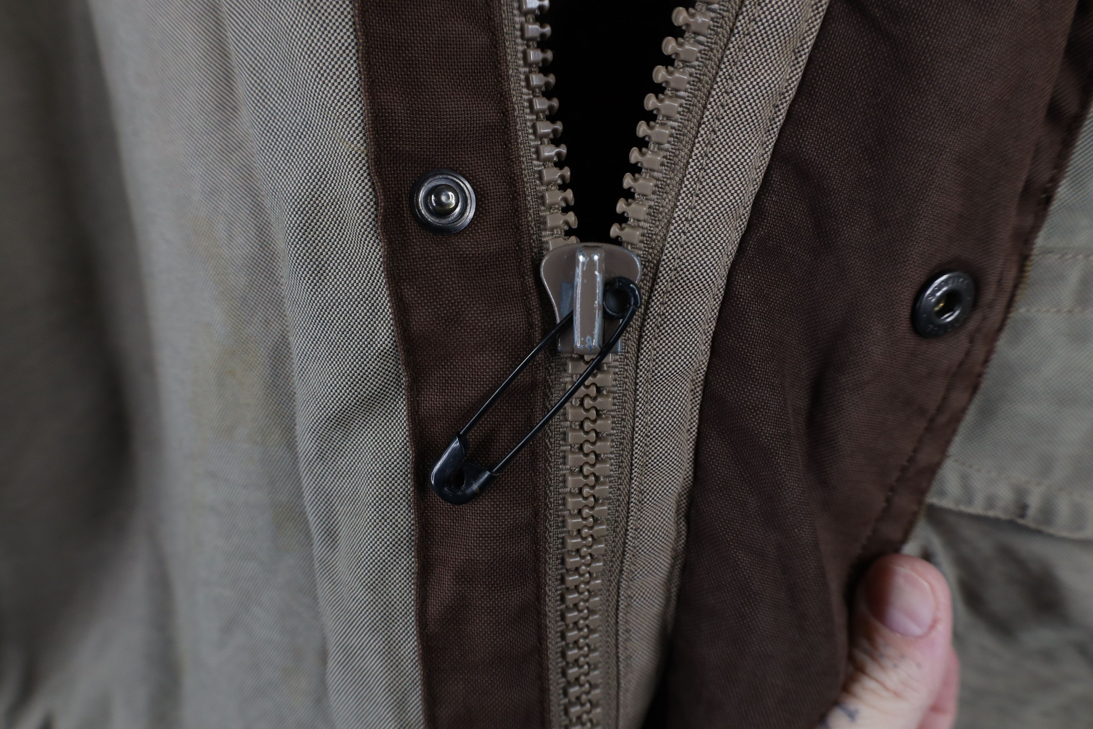 Vintage Vintage 90s Streetwear Deep Pile Fleece Lined Parka Jacket Size US M / EU 48-50 / 2 - 8 Thumbnail