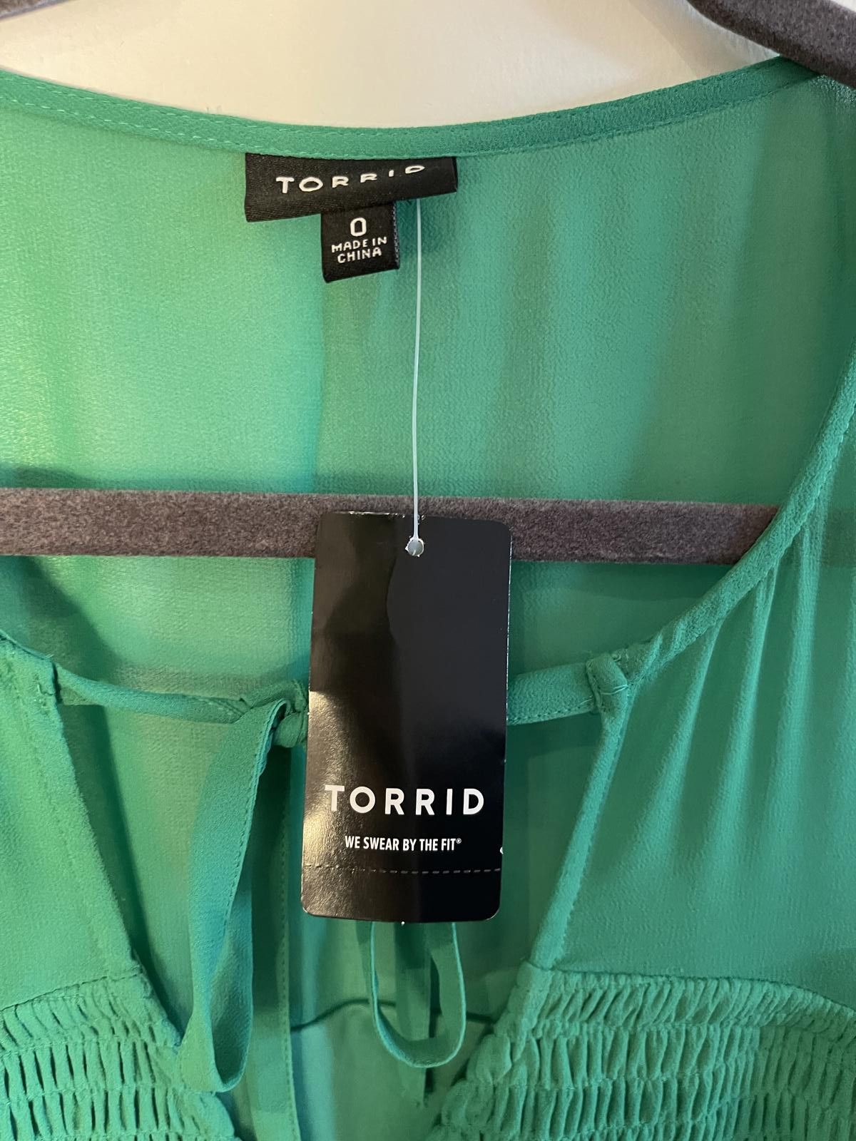 Torrid Torrid Green dress Size XS / US 0-2 / IT 36-38 - 3 Thumbnail