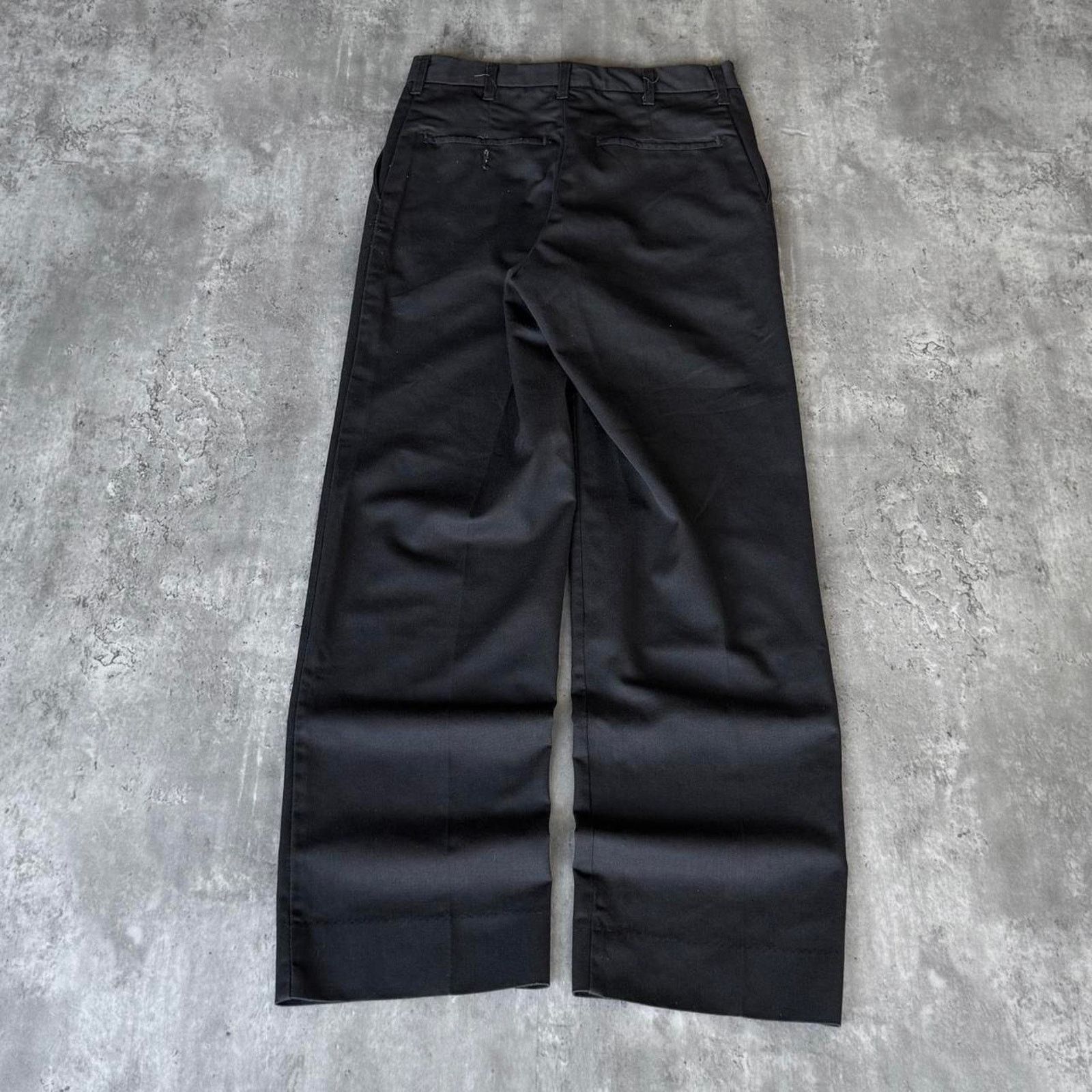 Carhartt × Dickies Vintage Y2K Tonal Black Grunge Made In USA Chino Tech Pants Size US 29 - 2 Thumbnail