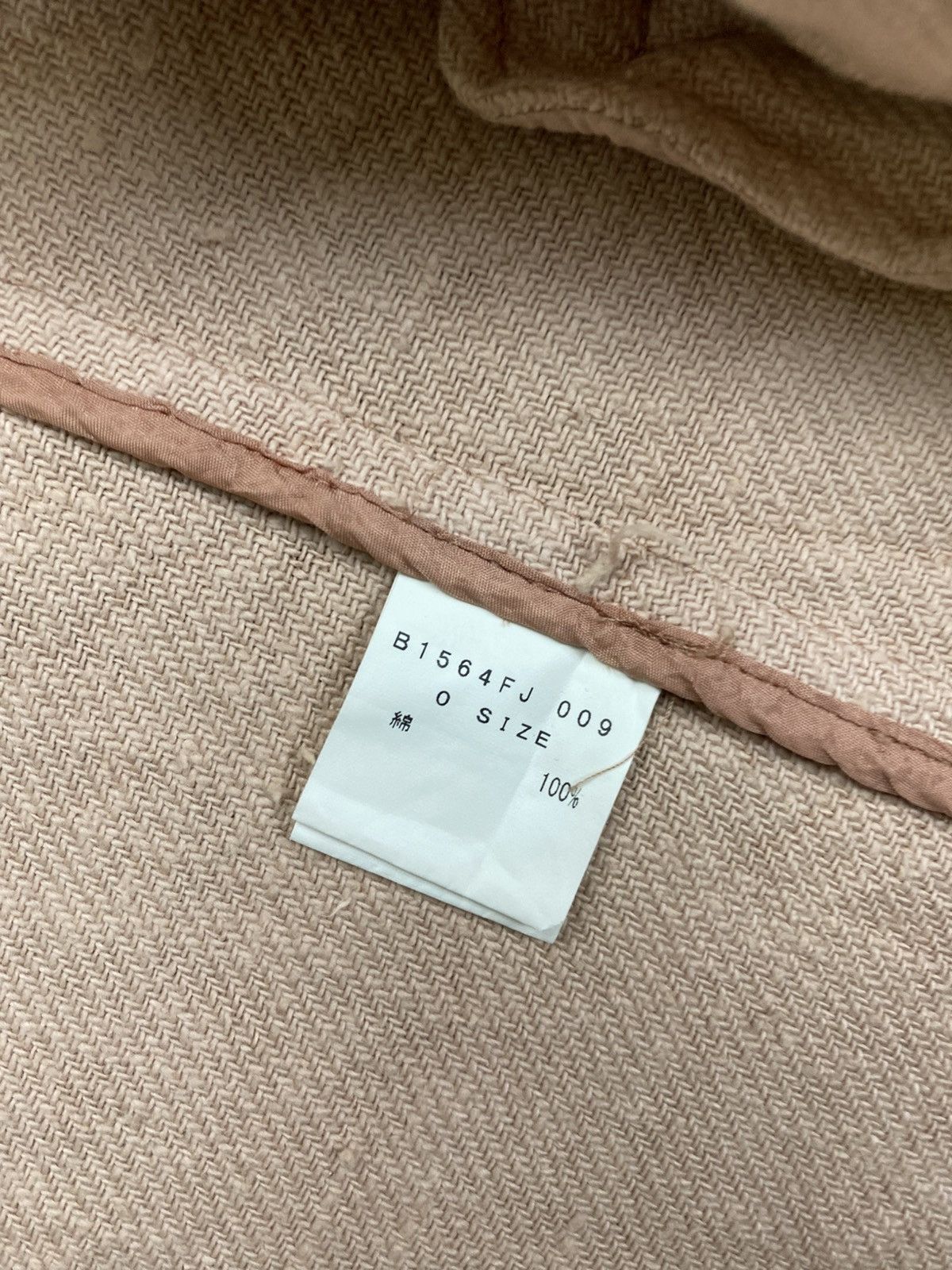 Frapbois Vtg Frapbois X Issey Miyake Light Pink Blazer Style Jacket Size S / US 4 / IT 40 - 9 Thumbnail