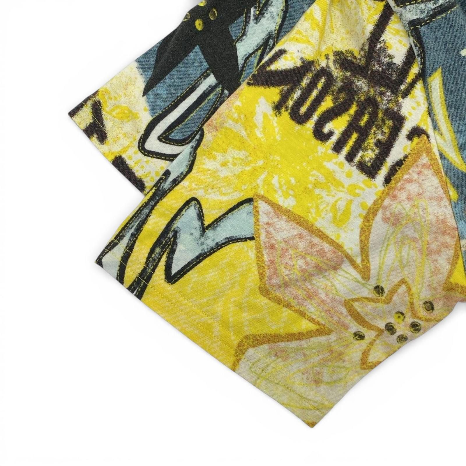 Jean Paul Gaultier Jean Paul Gaultier - Graphic Print Short Sleeve Top Size M / US 6-8 / IT 42-44 - 5 Thumbnail