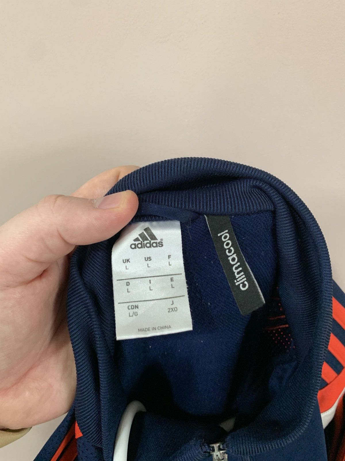 Adidas Scotland 2014 Football Sweatshirt Adidas Soccer Size L Size US L / EU 52-54 / 3 - 12 Thumbnail