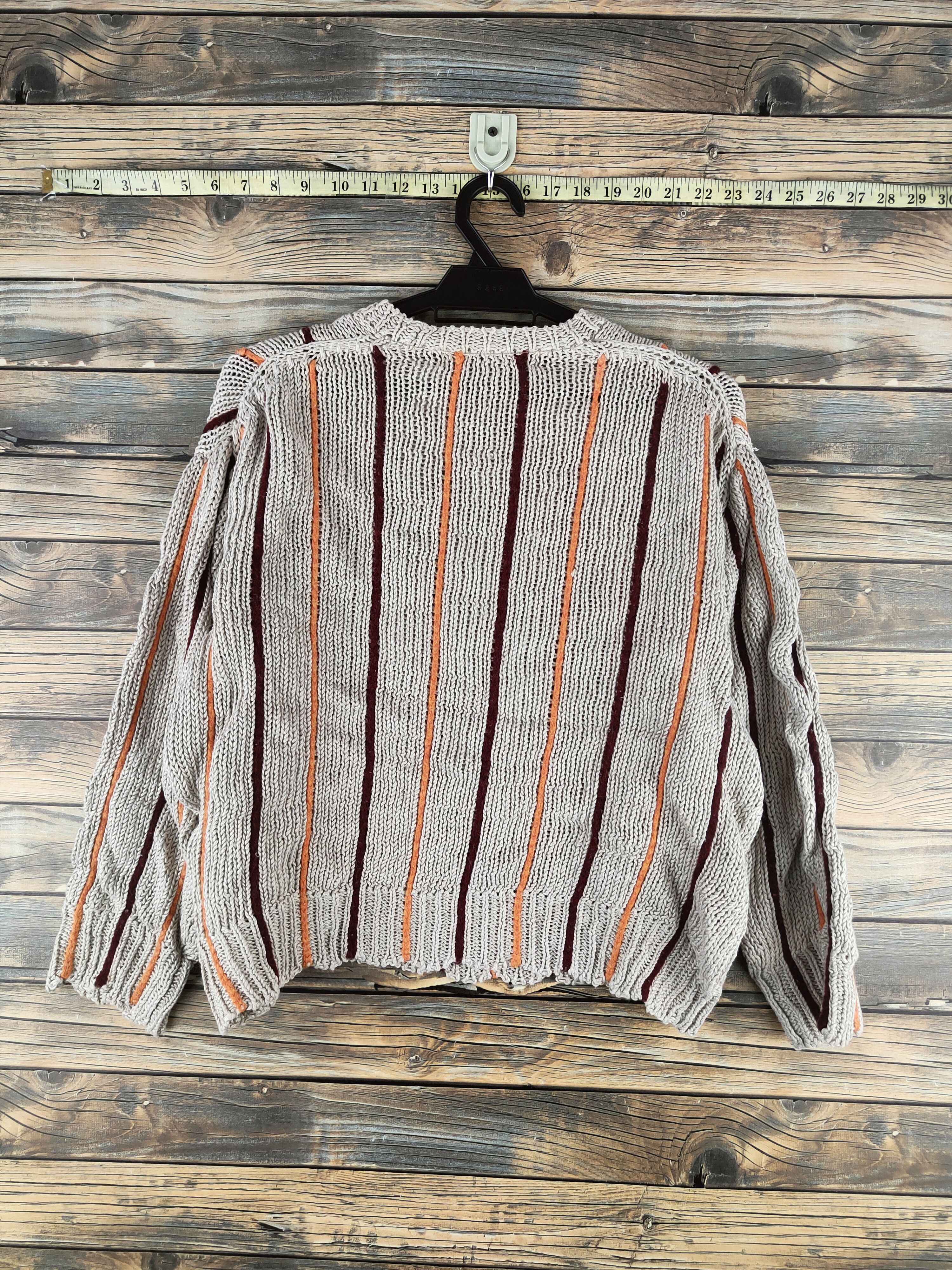 Comme des Garcons DL Comme des Garcons Beige Knitwear Sweatshirts #46-906 Size US L / EU 52-54 / 3 - 7 Thumbnail
