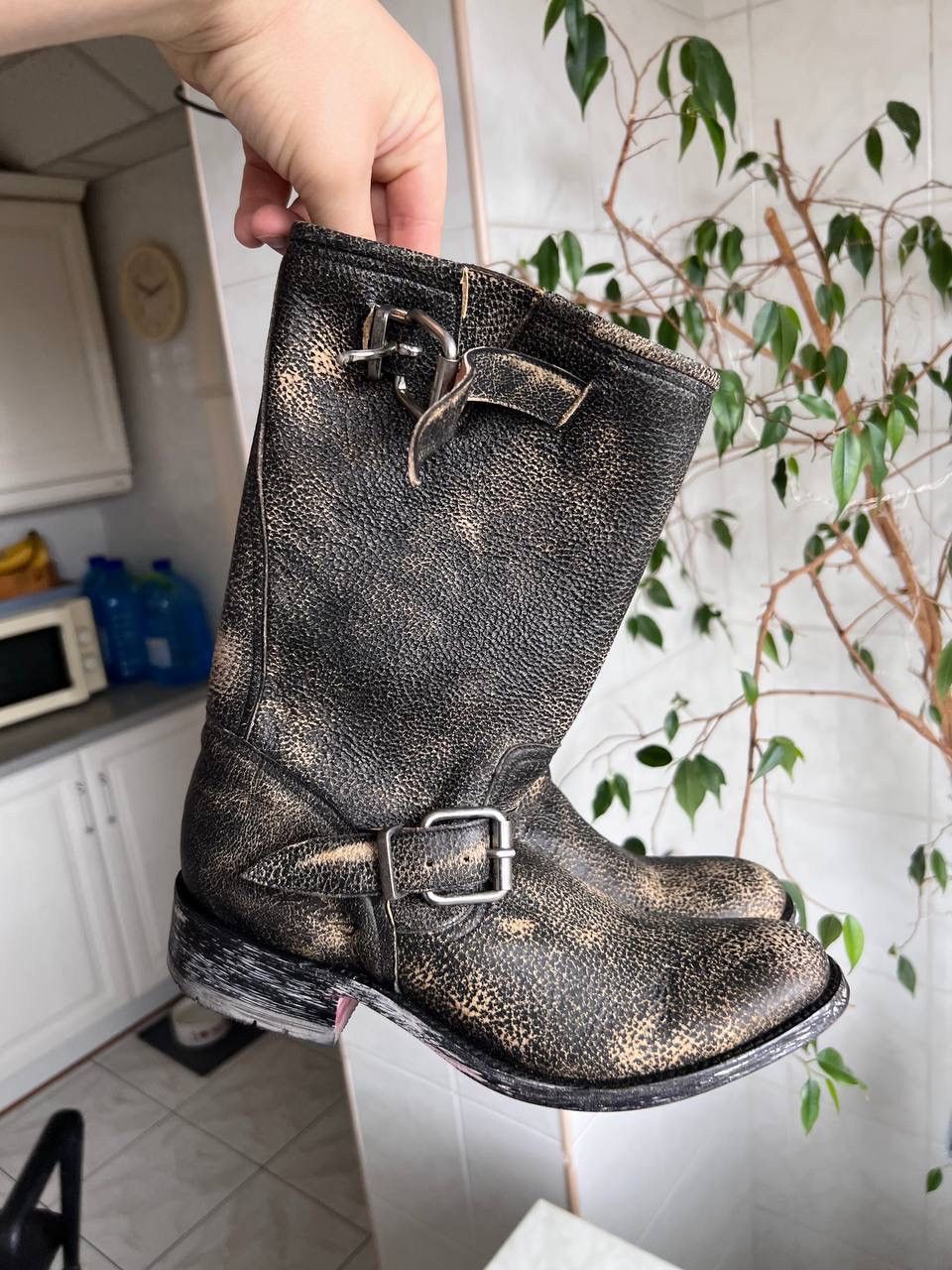 Other Marlboro Leather Ankle Boots Western cowboy mexico grunge Size US 6 / EU 39 - 15 Thumbnail